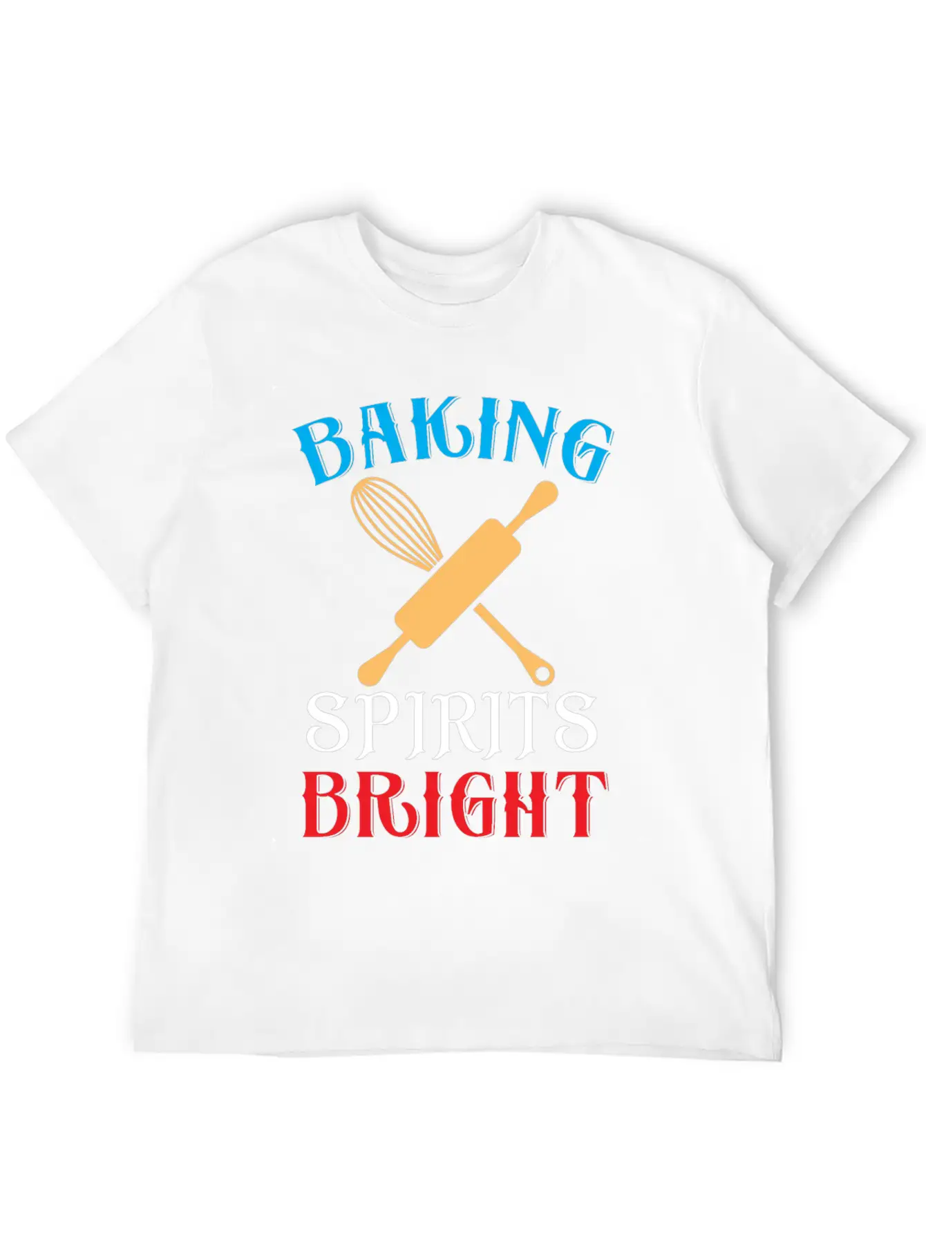 Baking Spirits Bright Essential Cotton Tee For Daily Outfits – Unisex Style