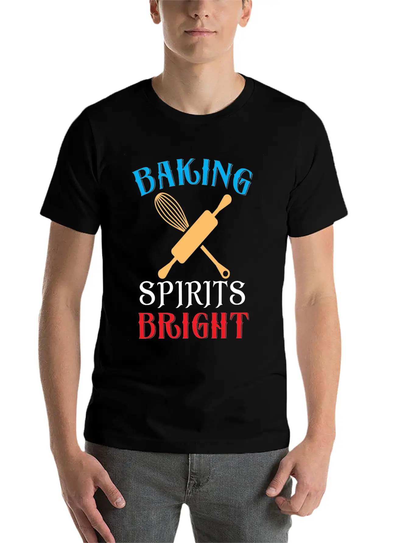 Baking Spirits Bright Essential Cotton Tee For Daily Outfits – Unisex Style