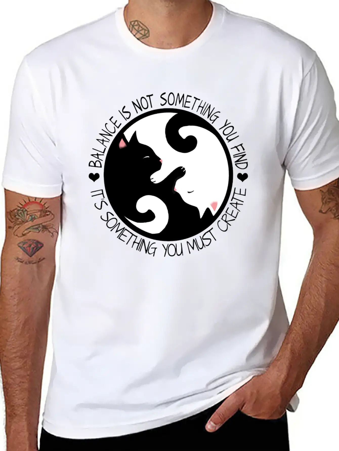 Balance Modern Fit Casual T-Shirt ��� Clean And Versatile Design