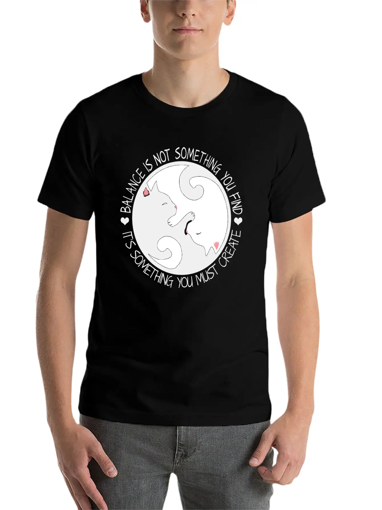 Balance Modern Fit Casual T-Shirt ��� Clean And Versatile Design