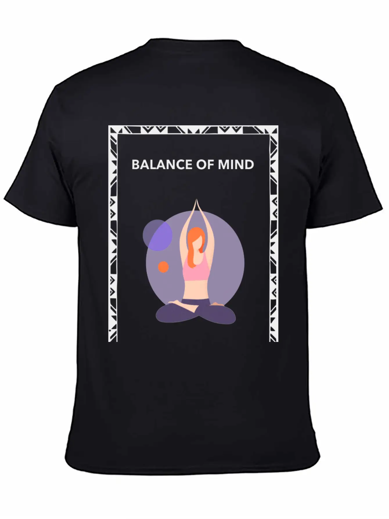 BALANCE OF MIND Unisex Casual T-Shirt – Clean Design For Daily Comfort