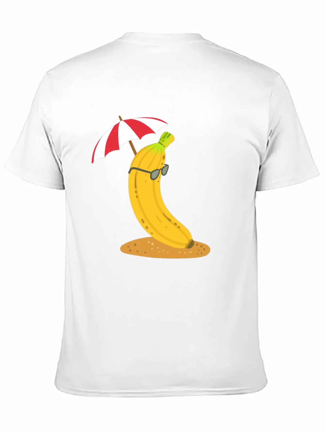 Banana Summer Kawaii Essential Cotton Tee For Daily Outfits – Unisex Style