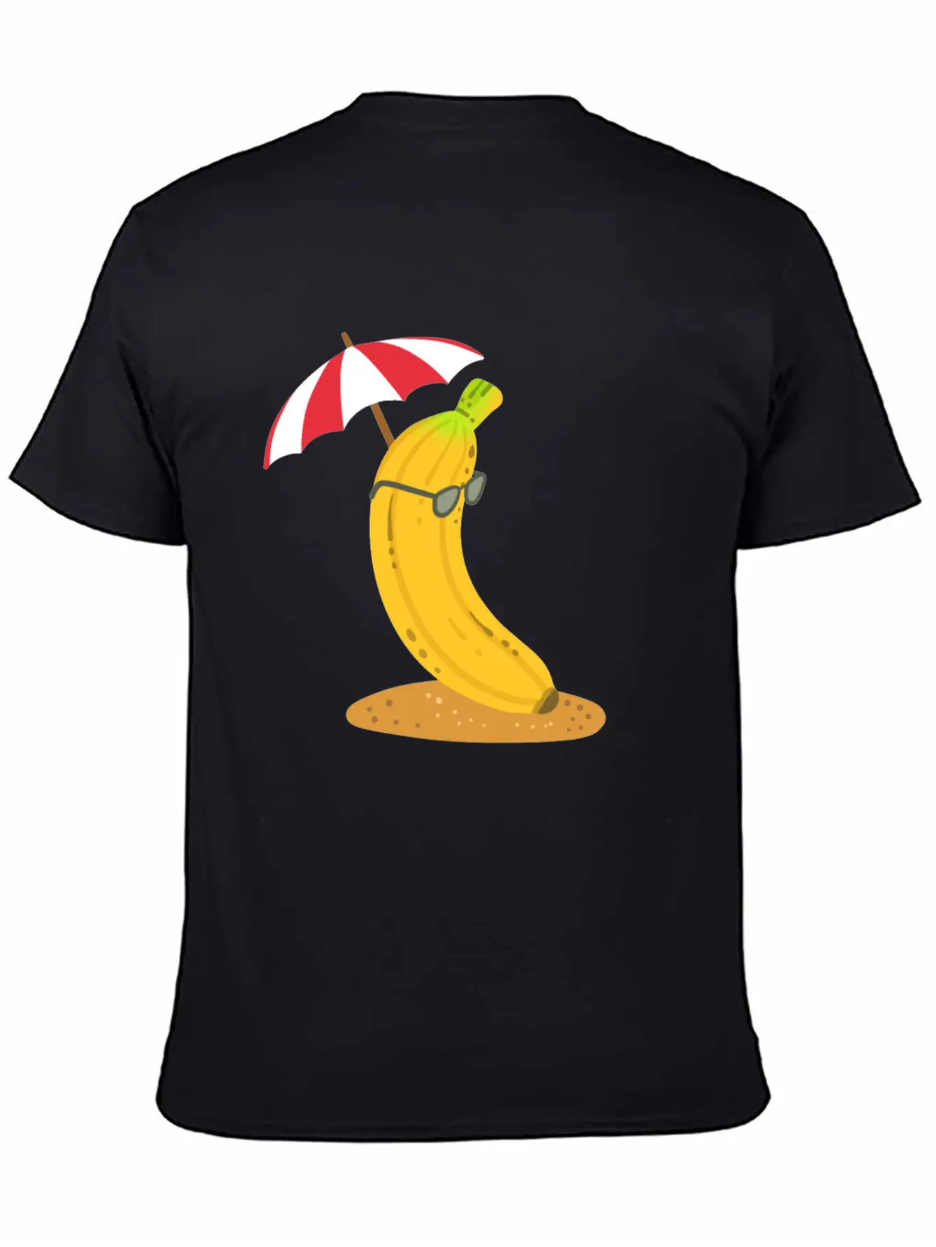 Banana Summer Kawaii Essential Cotton Tee For Daily Outfits – Unisex Style