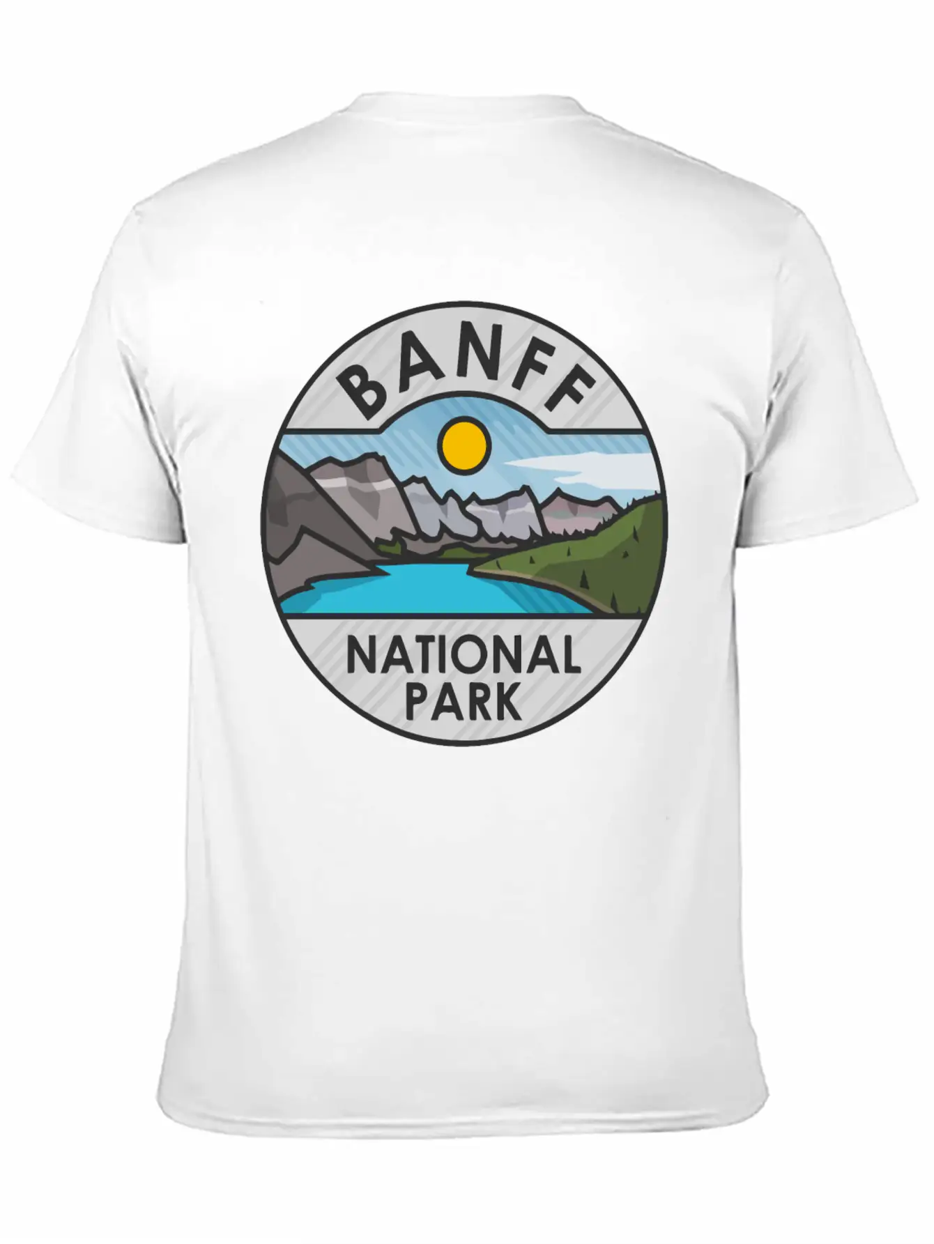 Banff National Park Basic Graphic T-Shirt – Daily Comfort In Soft Cotton