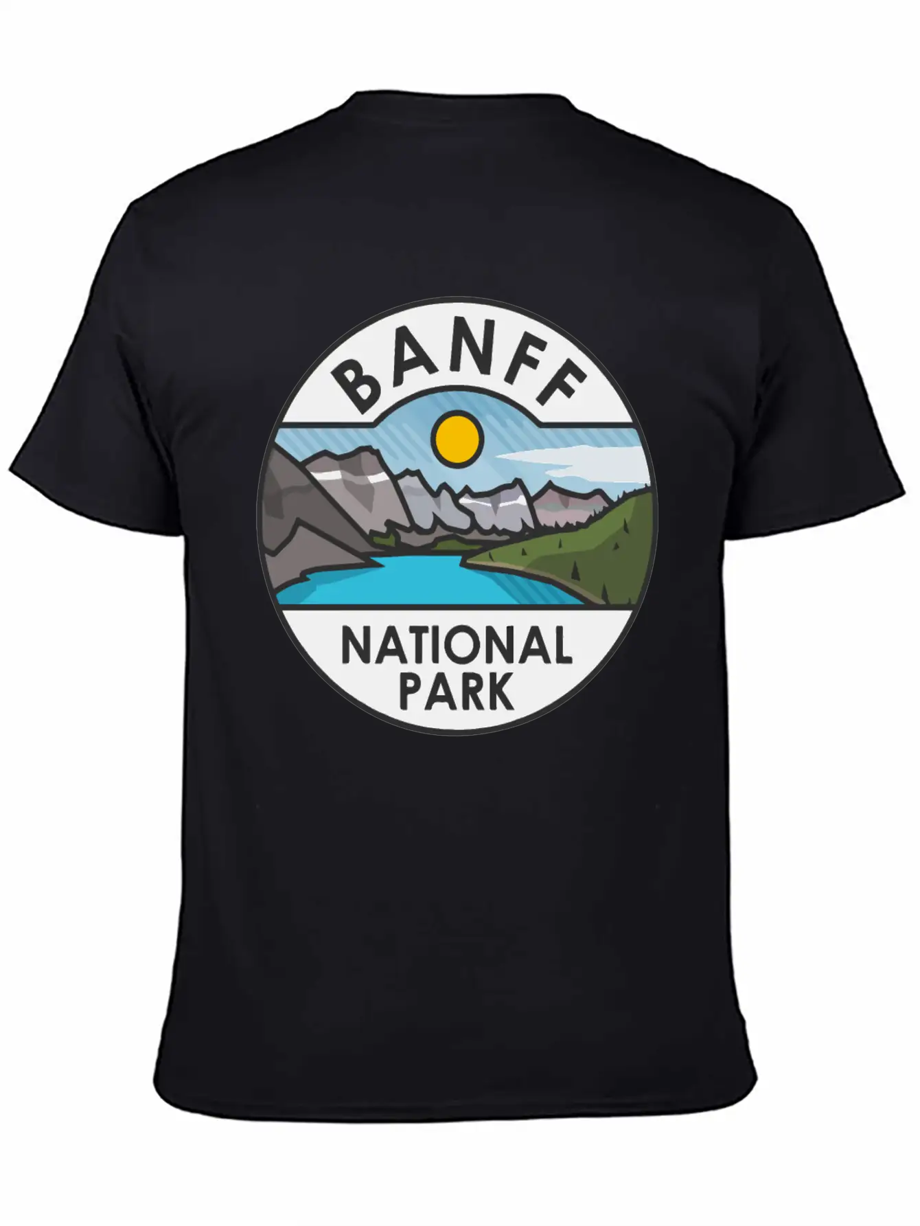 Banff National Park Basic Graphic T-Shirt – Daily Comfort In Soft Cotton