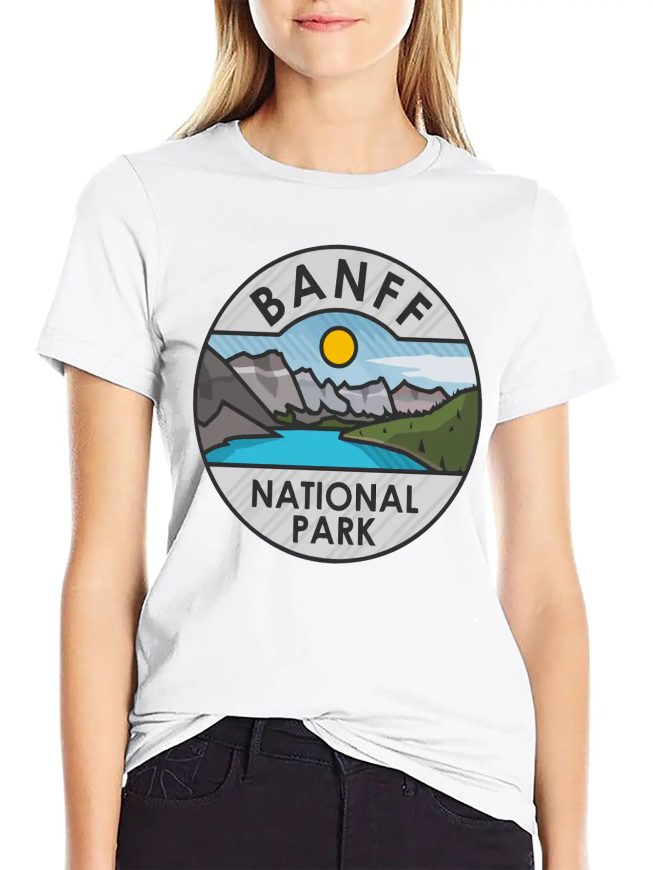 Banff National Park Basic Graphic T-Shirt – Daily Comfort In Soft Cotton