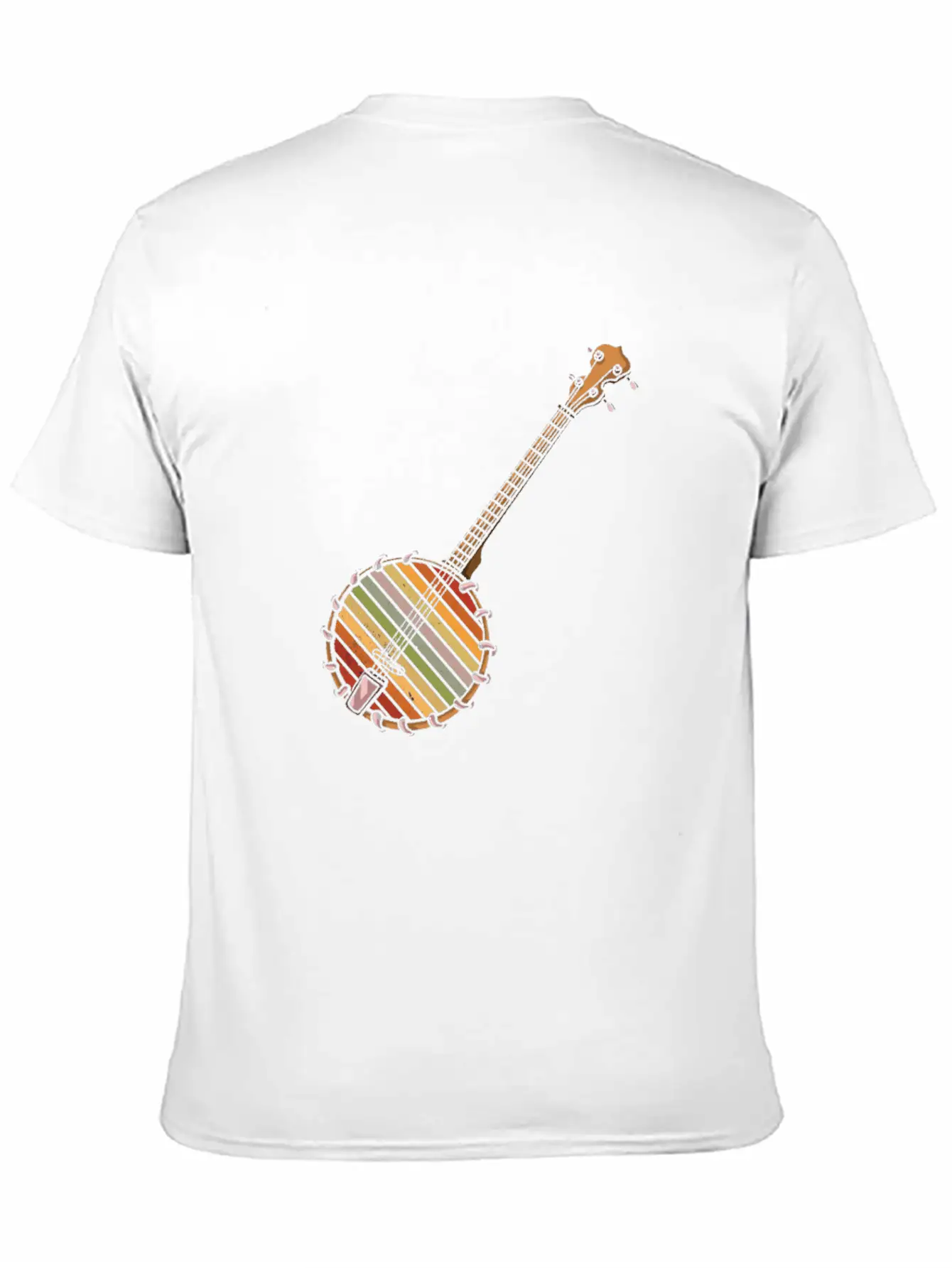 Banjo Shirts For Men Bluegrass Appalachia Folk Comfortable Minimalist Graphic Tee – Summer Style Essential