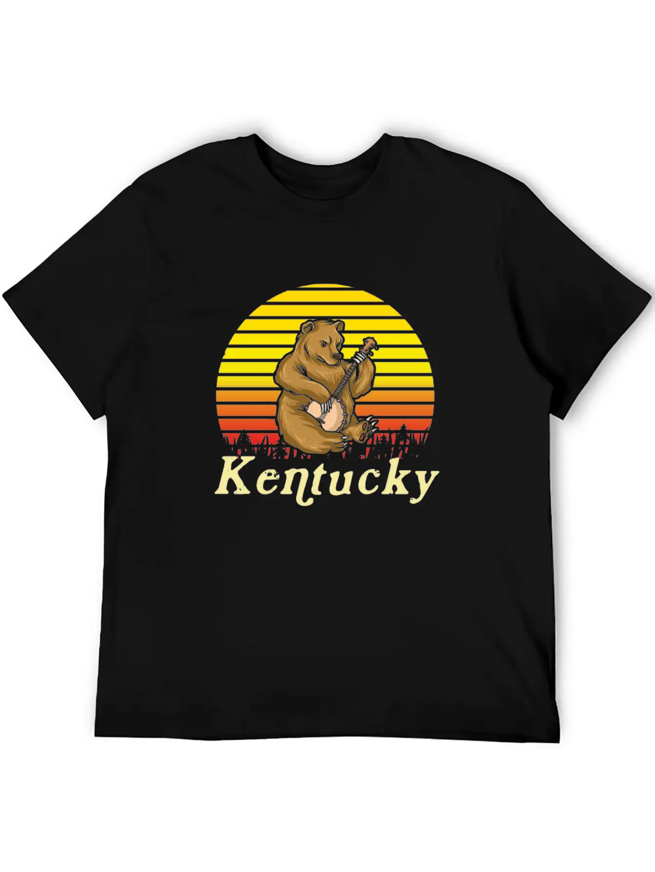Banjo Shirts For Men Bluegrass Appalachia Folk Modern Fit Casual T-Shirt – Clean And Versatile Design