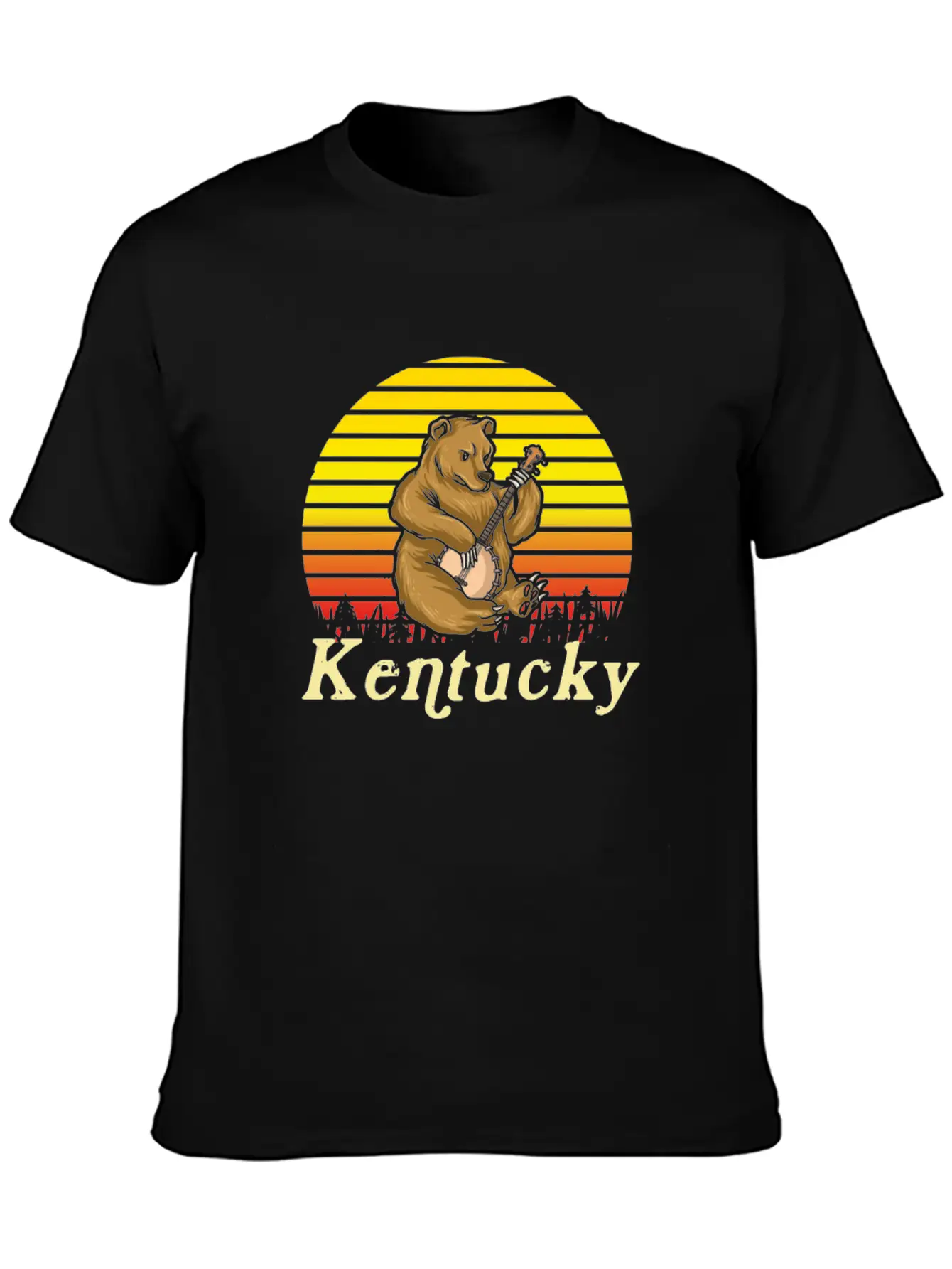 Banjo Shirts For Men Bluegrass Appalachia Folk Modern Fit Casual T-Shirt – Clean And Versatile Design