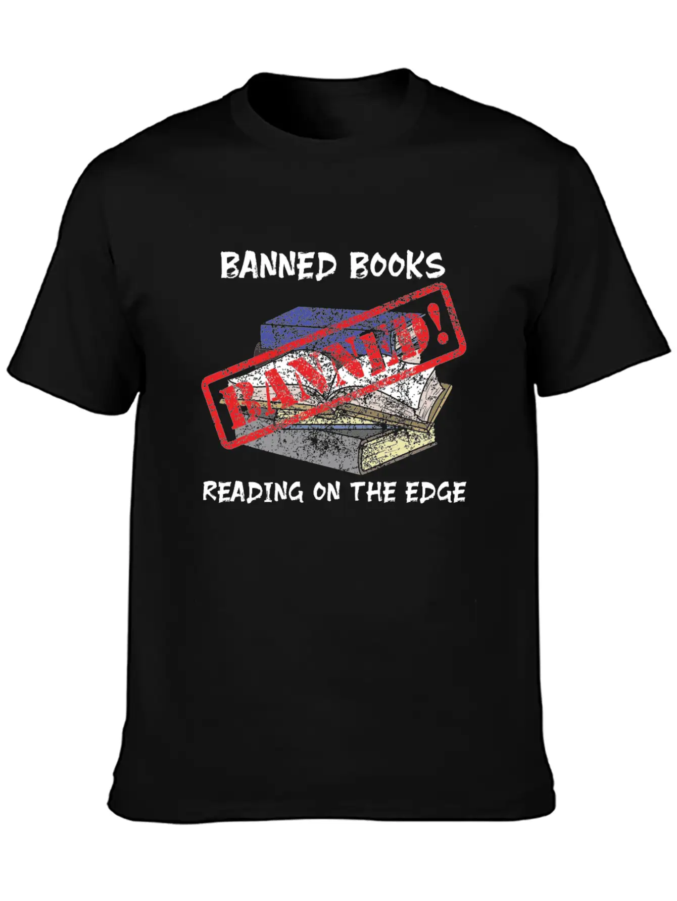 Banned Books Read Banned Reading Banned Books Modern Fit Casual T-Shirt – Clean And Versatile Design