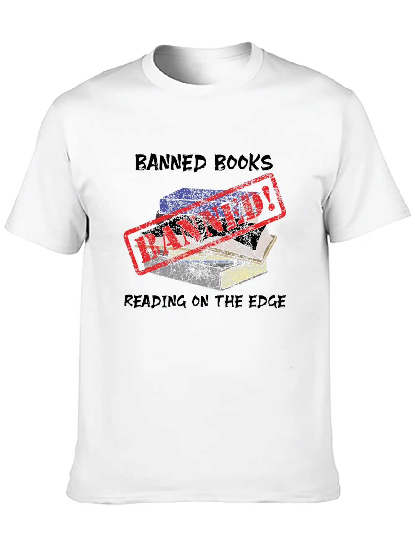 Banned Books Read Banned Reading Banned Books Modern Fit Casual T-Shirt – Clean And Versatile Design