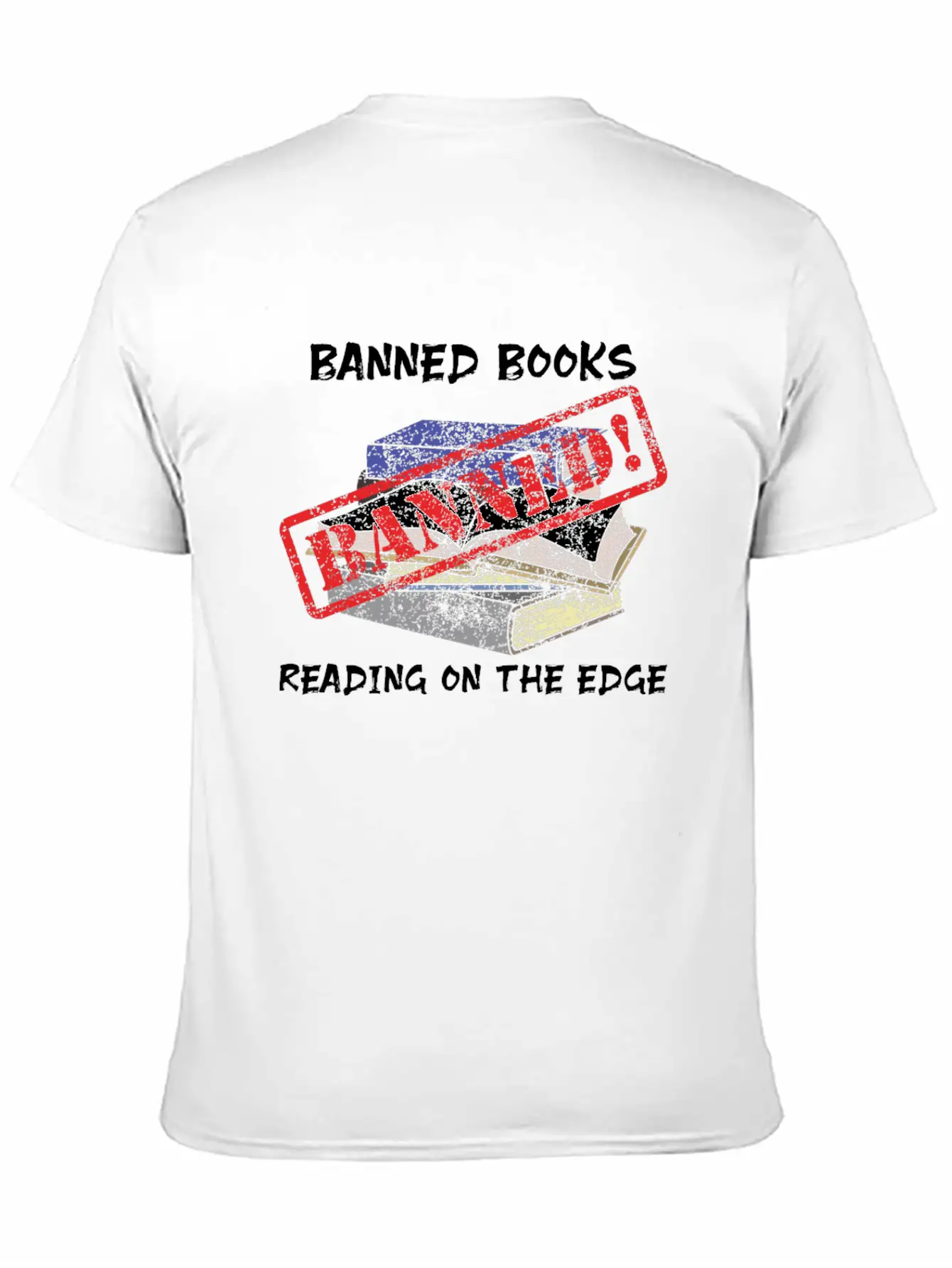 Banned Books Read Banned Reading Banned Books Modern Fit Casual T-Shirt – Clean And Versatile Design