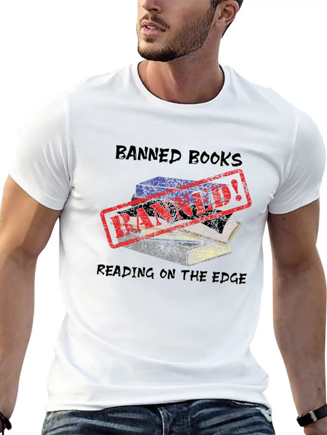 Banned Books Read Banned Reading Banned Books Modern Fit Casual T-Shirt – Clean And Versatile Design