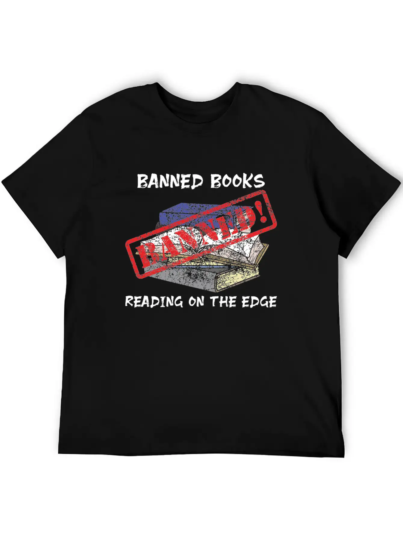 Banned Books Read Banned Reading Banned Books Modern Fit Casual T-Shirt – Clean And Versatile Design