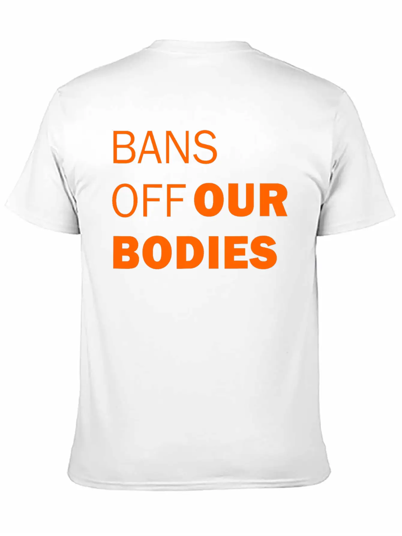 Bans Off Our Bodies My Body Stop Abortion Bans Lightweight Cotton T-Shirt – Daily Comfort Graphic Shirt