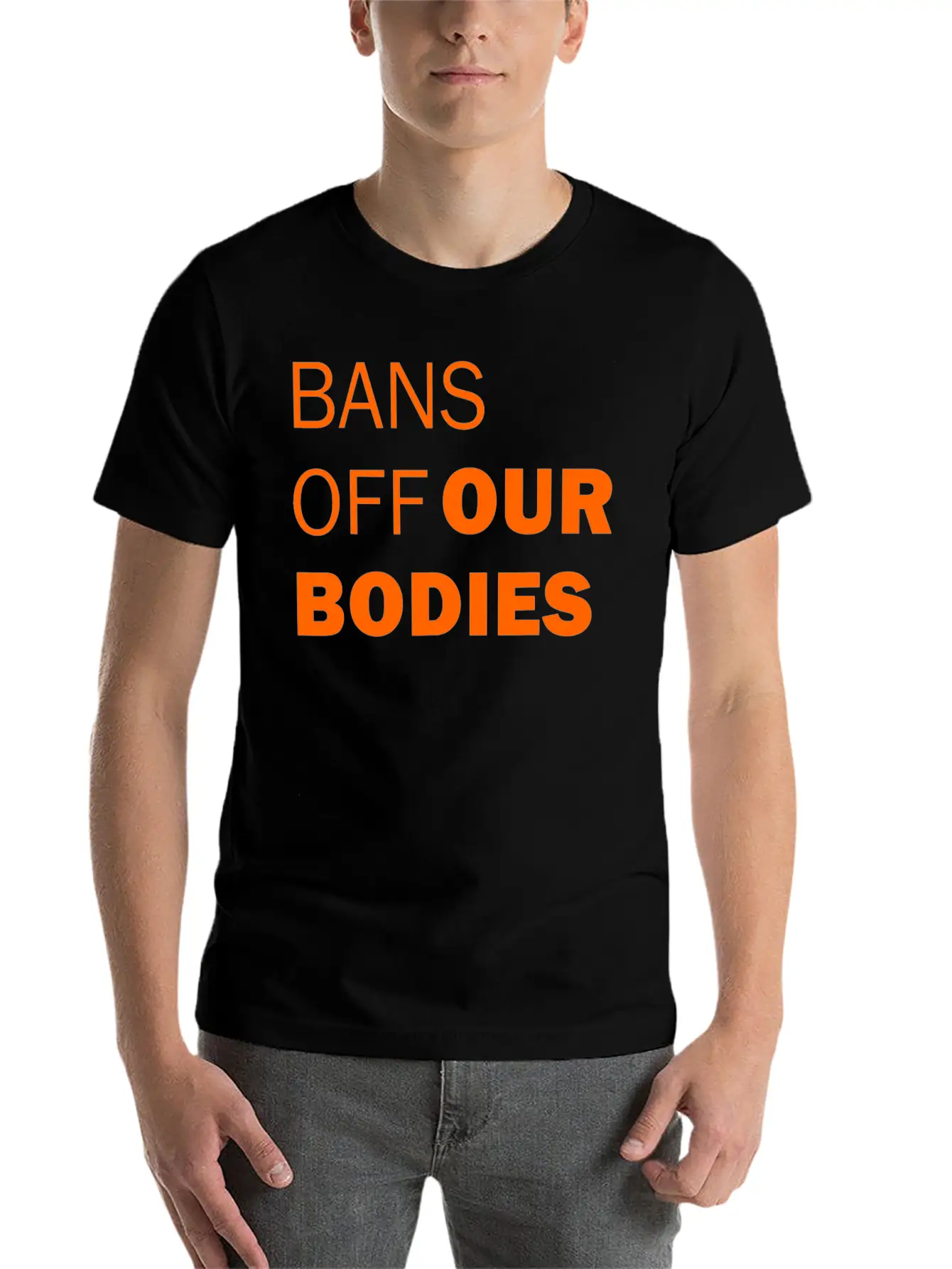Bans Off Our Bodies My Body Stop Abortion Bans Lightweight Cotton T-Shirt – Daily Comfort Graphic Shirt