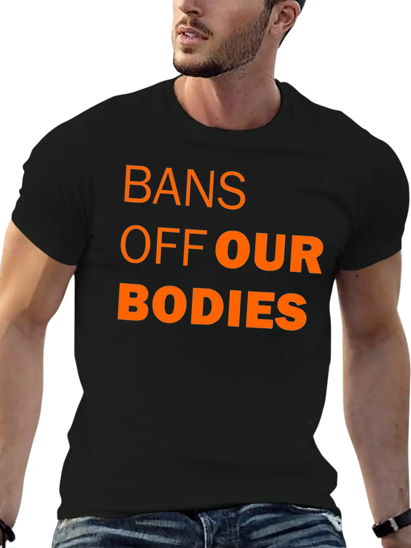 Bans Off Our Bodies My Body Stop Abortion Bans Lightweight Cotton T-Shirt – Daily Comfort Graphic Shirt