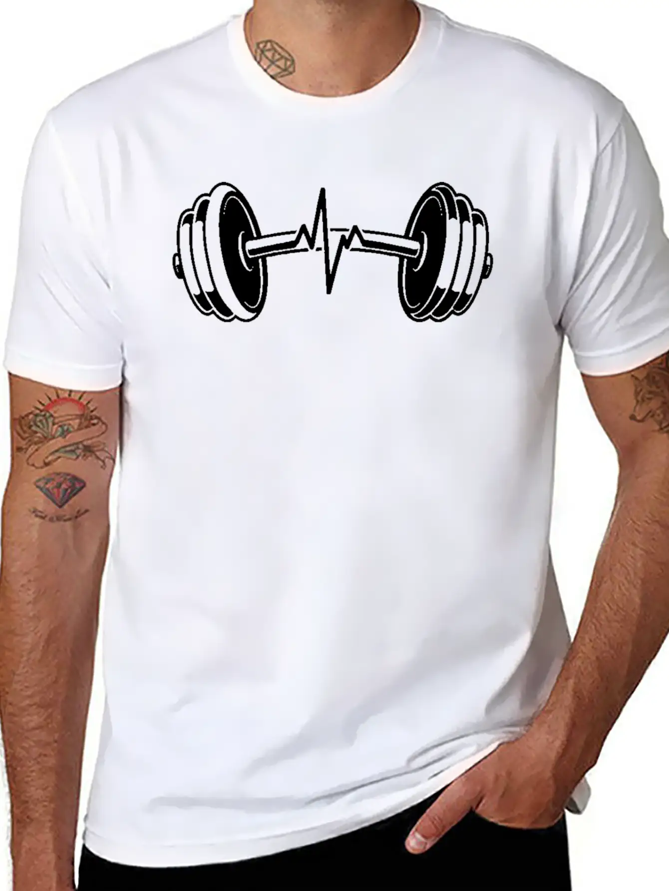 BARBEAT WHT Classic Fit Graphic Tee For Daily Comfort – Unisex Cotton Shirt