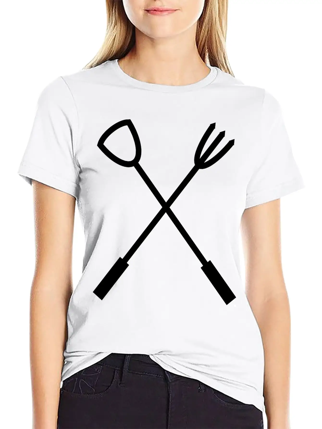 Barbecue Cutlery BBQ Unisex Casual T-Shirt – Clean Design For Daily Comfort