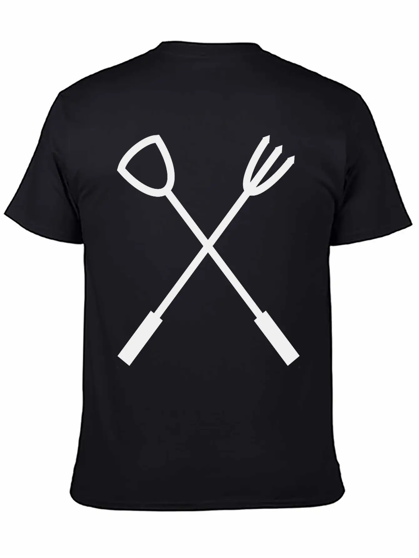 Barbecue Cutlery BBQ Unisex Casual T-Shirt – Clean Design For Daily Comfort