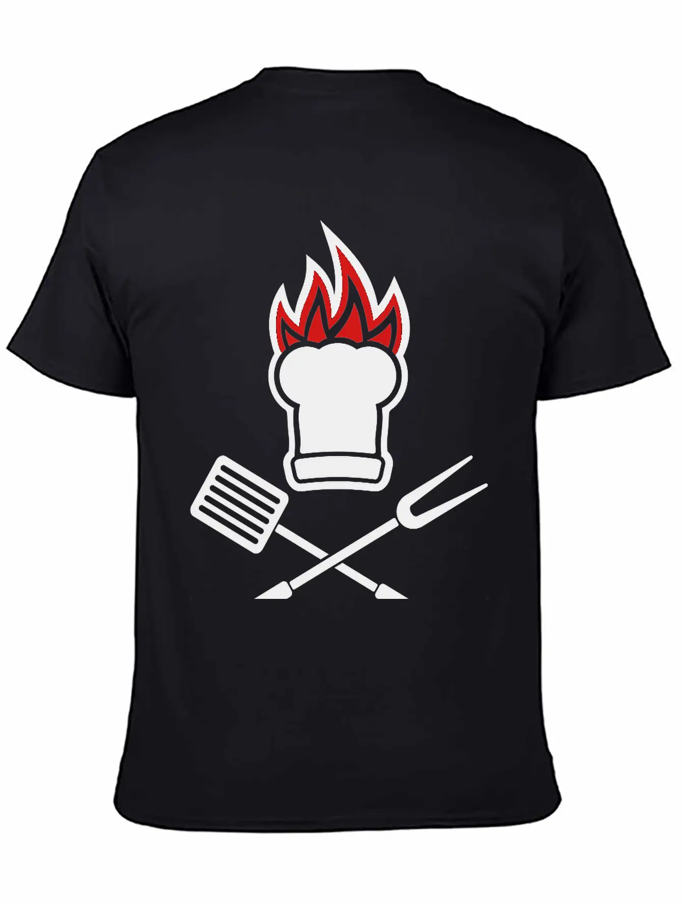 Barbecue On Fire Soft Cotton Short Sleeve Tee – Unisex Wardrobe Staple