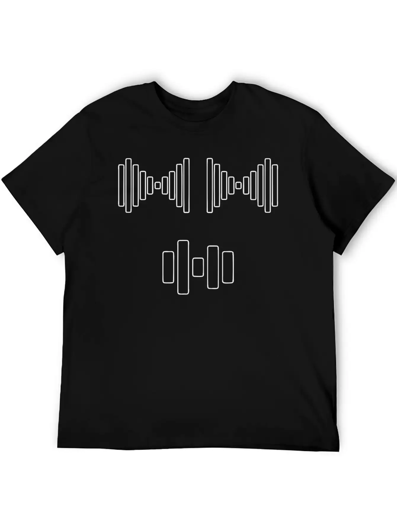 Barbel Frequency Lightweight Cotton T-Shirt – Daily Comfort Graphic Shirt