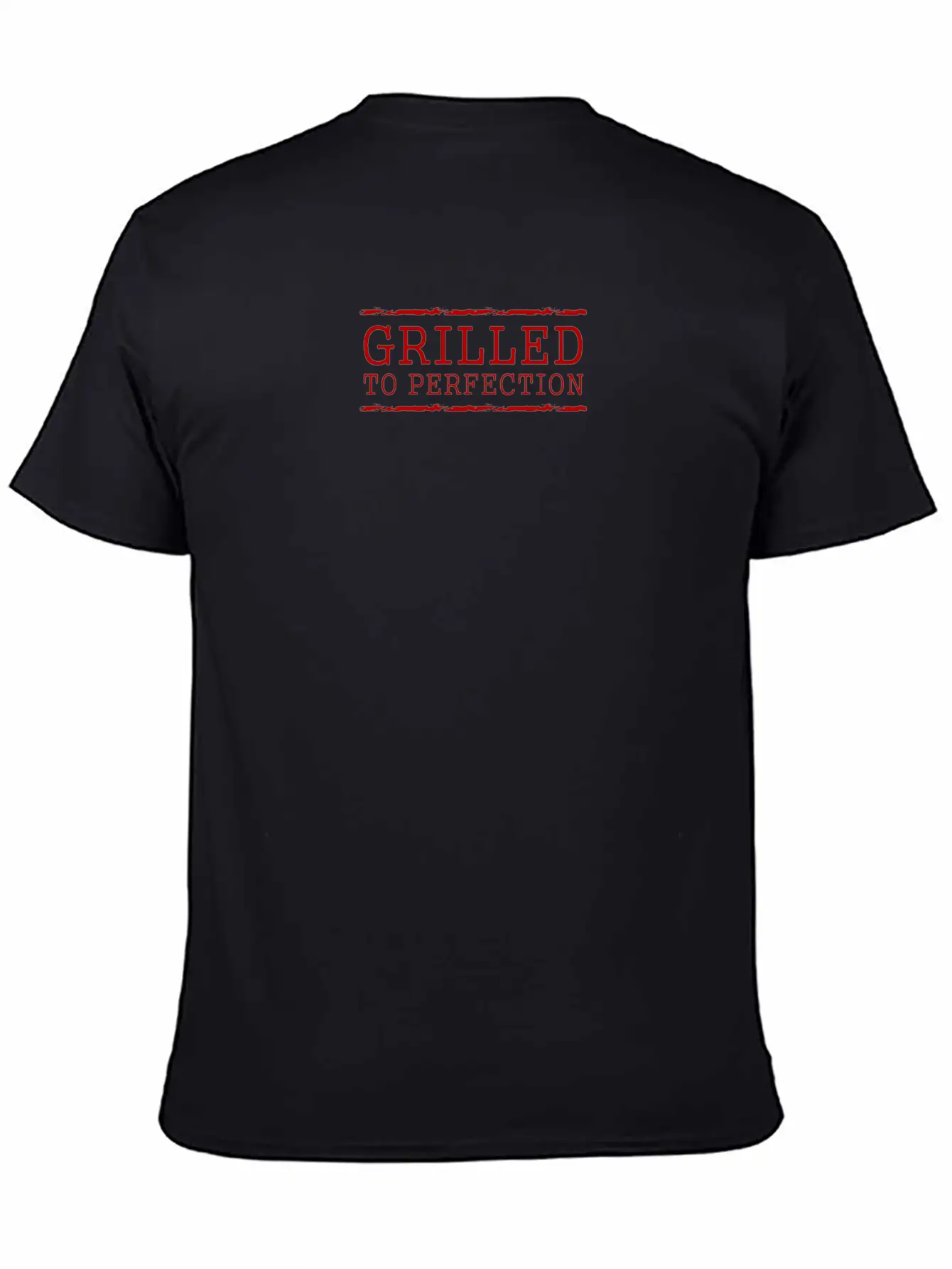 Barbeque Clipart BBQ Grilled To Perfection Unisex Casual T-Shirt – Clean Design For Daily Comfort
