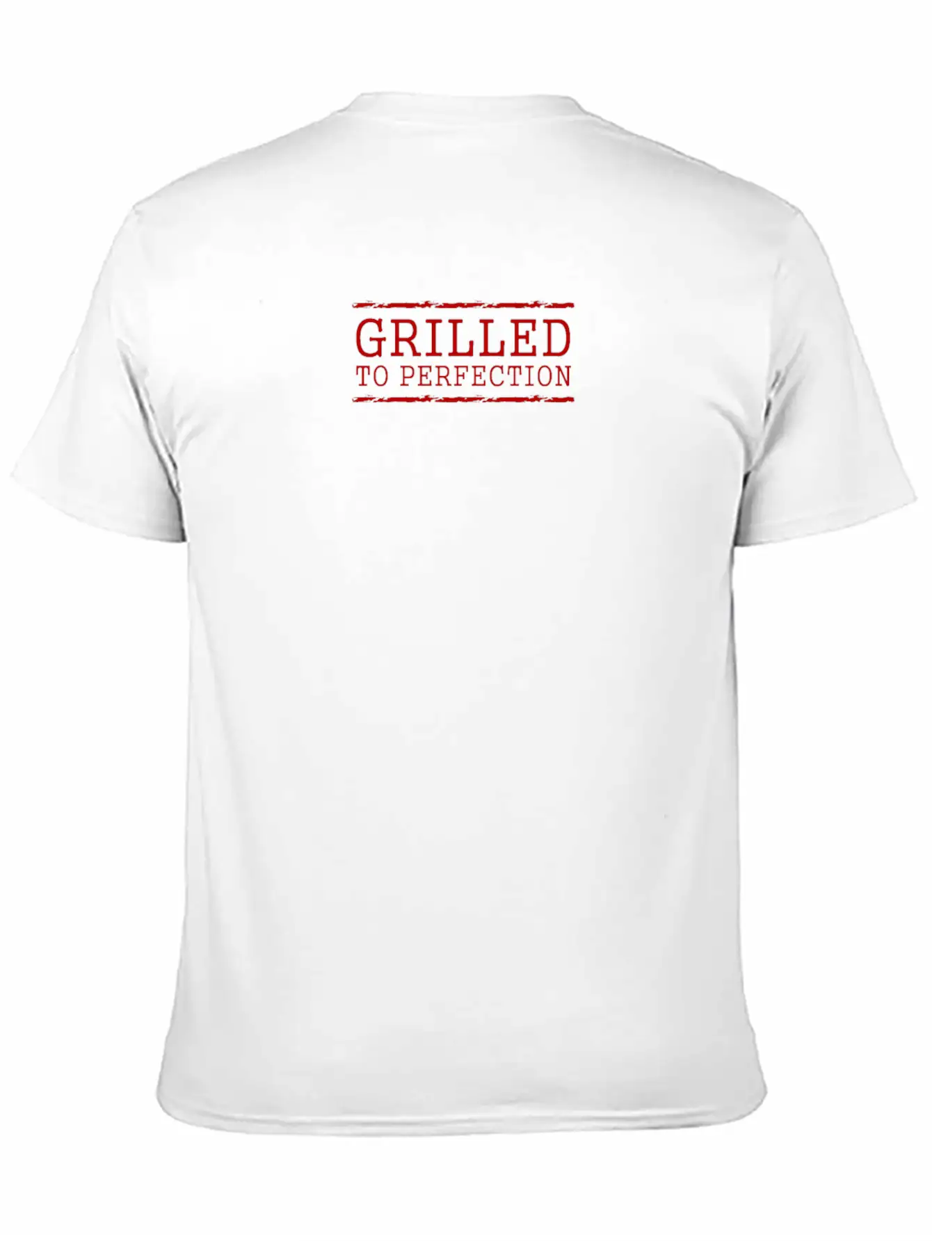 Barbeque Clipart BBQ Grilled To Perfection Unisex Casual T-Shirt – Clean Design For Daily Comfort
