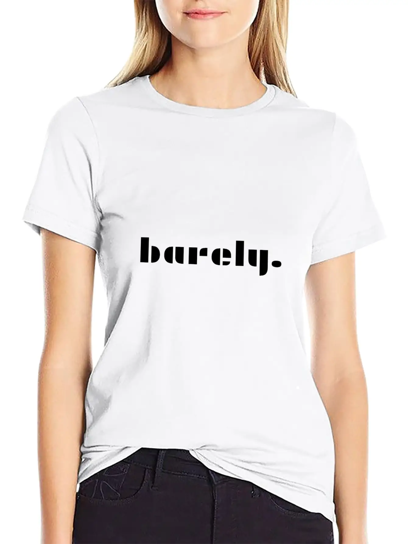 Barely Mood Chic Gift Gift Ideas Essential Cotton Tee For Daily Outfits – Unisex Style