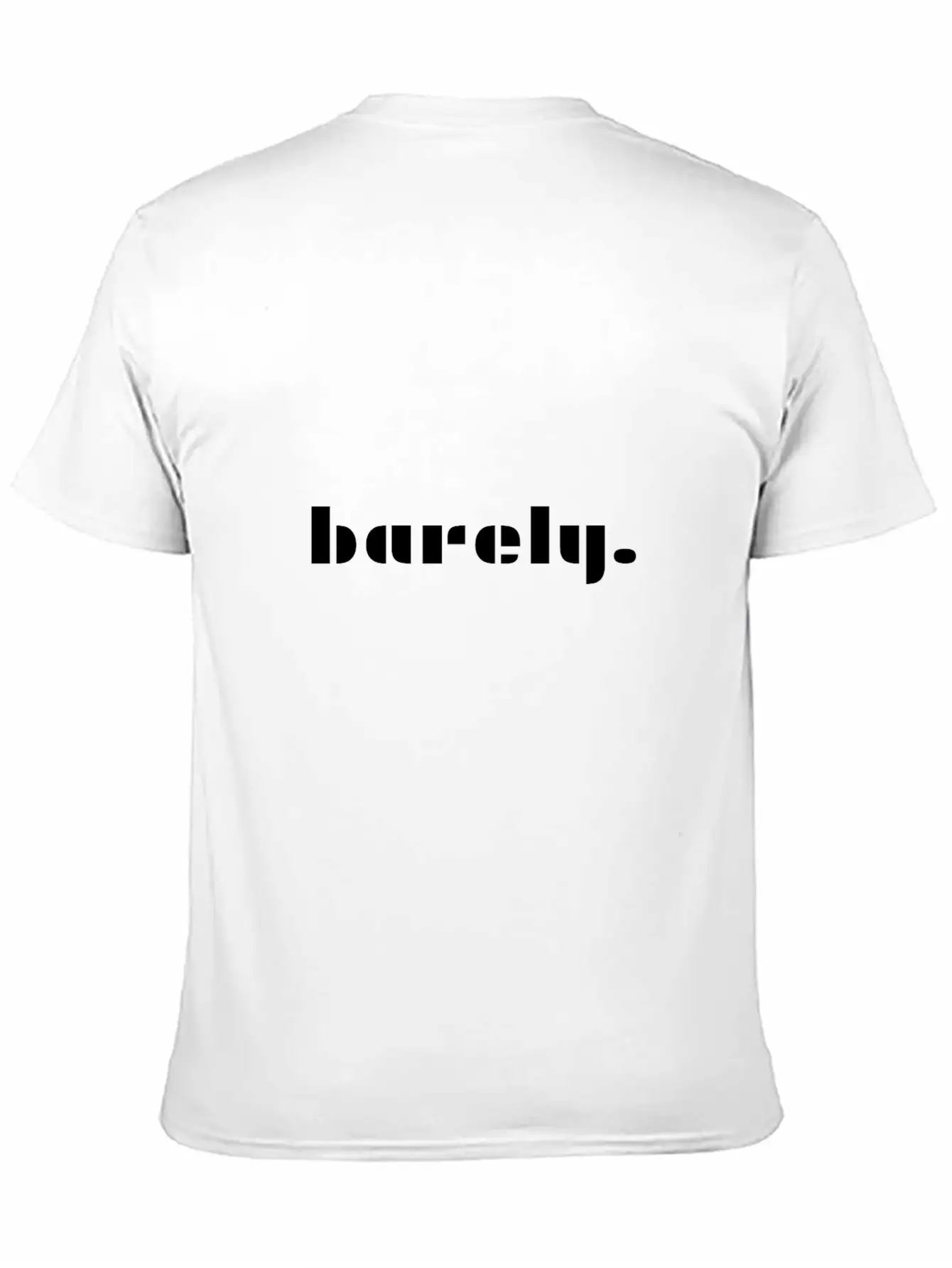 Barely Mood Chic Gift Gift Ideas Essential Cotton Tee For Daily Outfits – Unisex Style