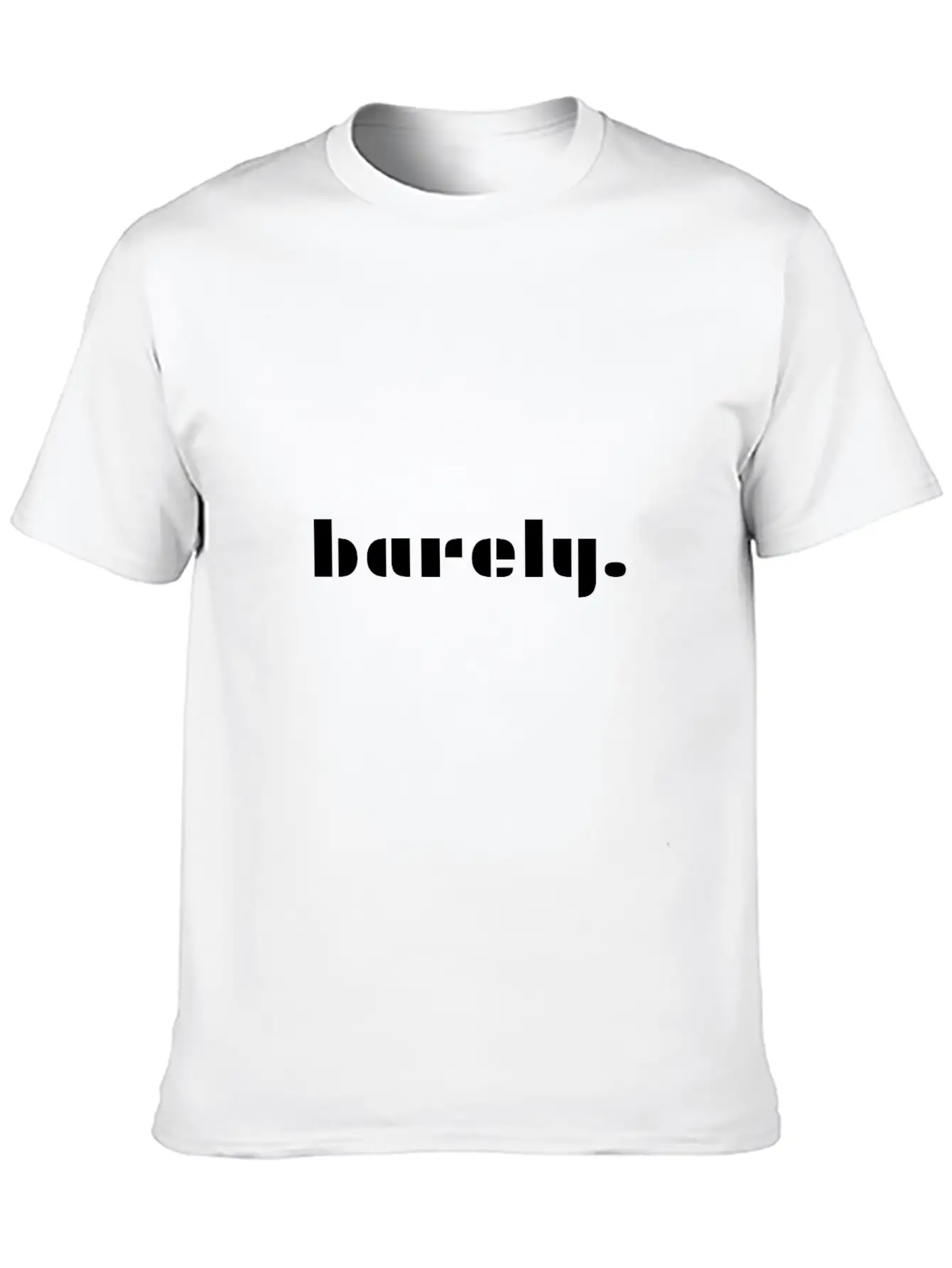 Barely Mood Chic Gift Gift Ideas Essential Cotton Tee For Daily Outfits – Unisex Style
