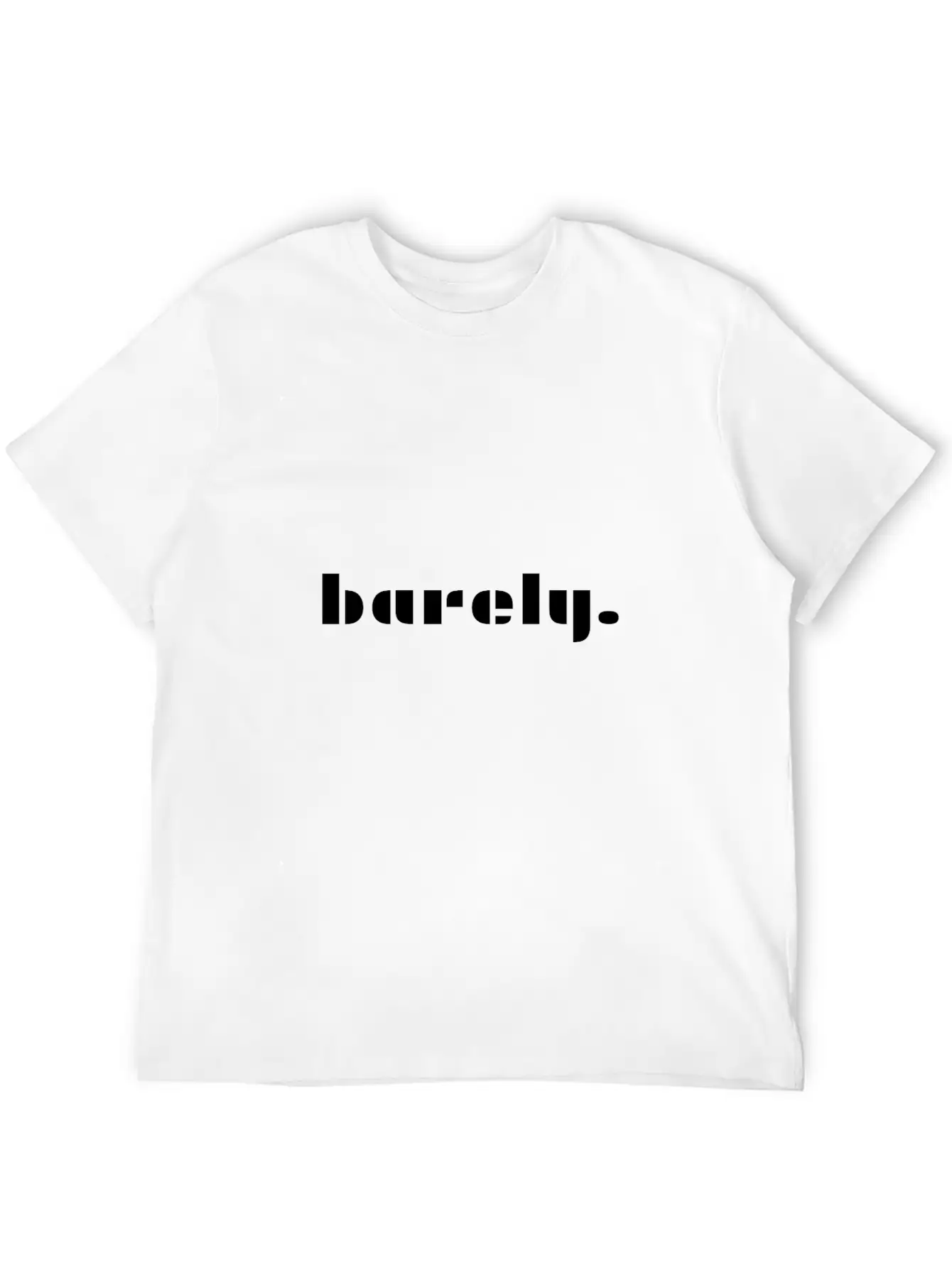 Barely Mood Chic Gift Gift Ideas Essential Cotton Tee For Daily Outfits – Unisex Style