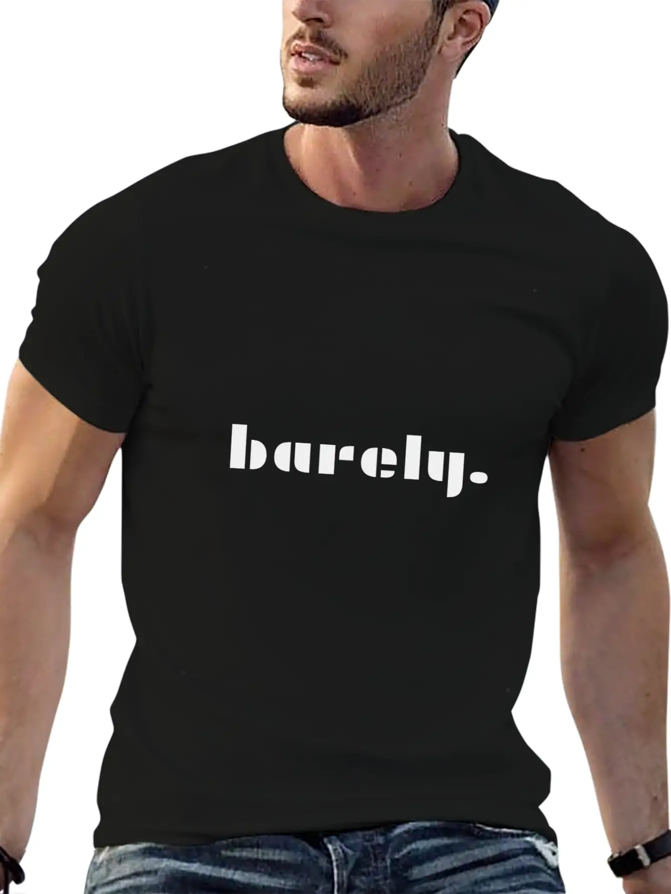 Barely Mood Chic Gift Gift Ideas Essential Cotton Tee For Daily Outfits – Unisex Style