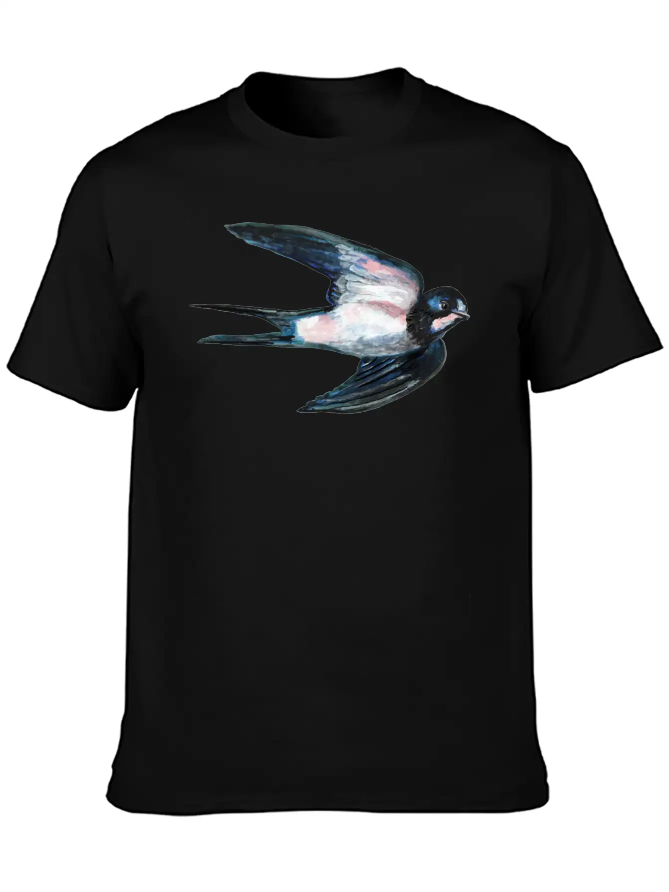 Barn Swallow In Flight Unisex Casual T-Shirt ��� Clean Design For Daily Comfort