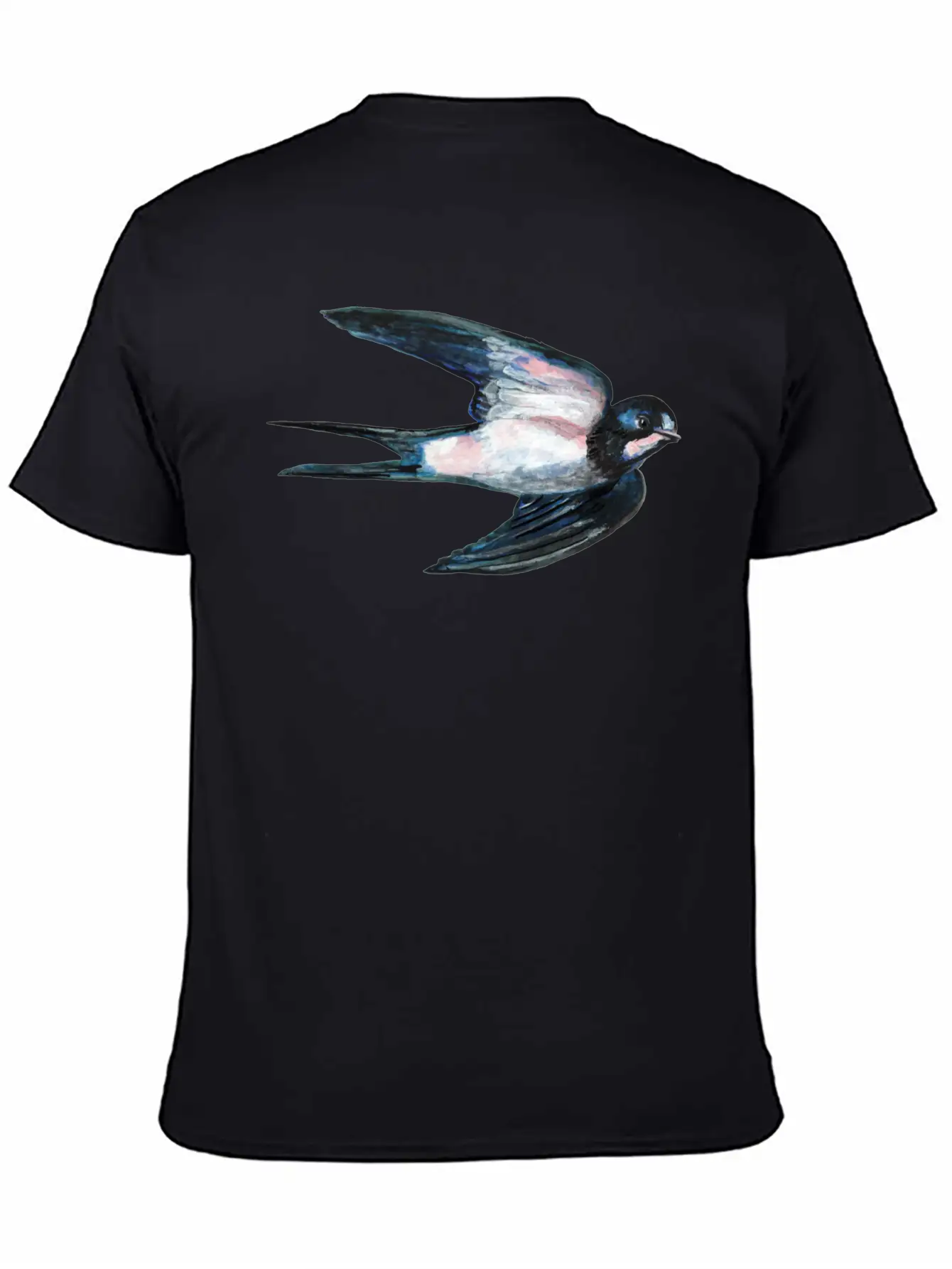 Barn Swallow In Flight Unisex Casual T-Shirt ��� Clean Design For Daily Comfort