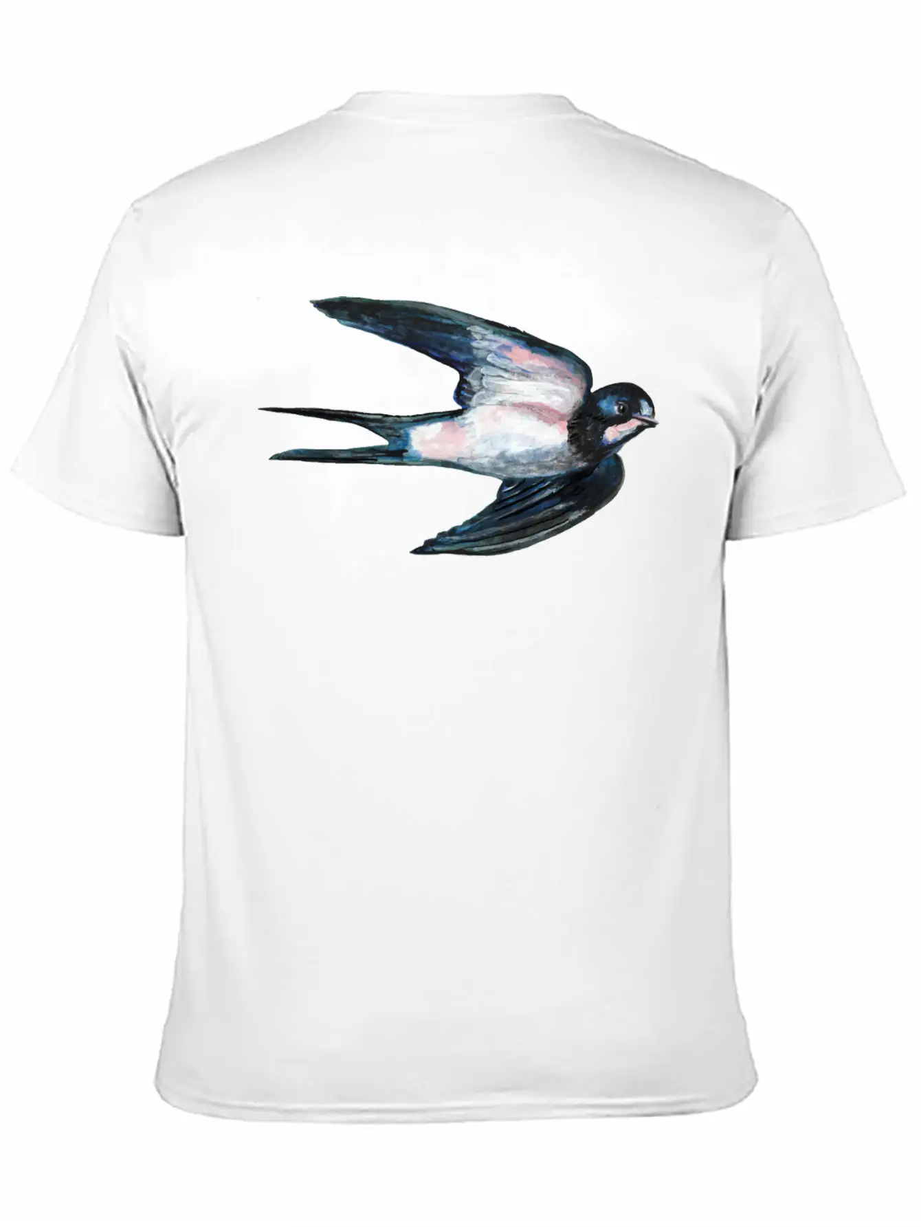 Barn Swallow In Flight Unisex Casual T-Shirt ��� Clean Design For Daily Comfort