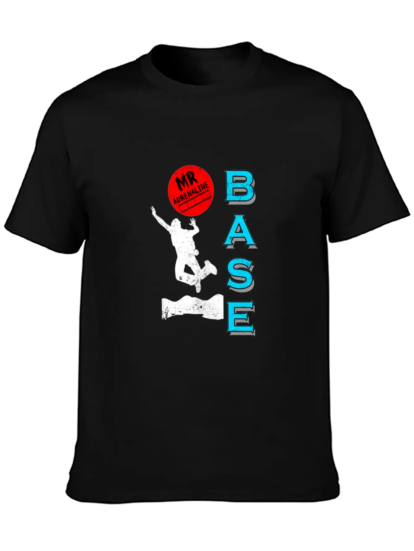 Base Jumping Jump Sky Diving Parachuting Fly Gift Essential Cotton Tee For Daily Outfits – Unisex Style