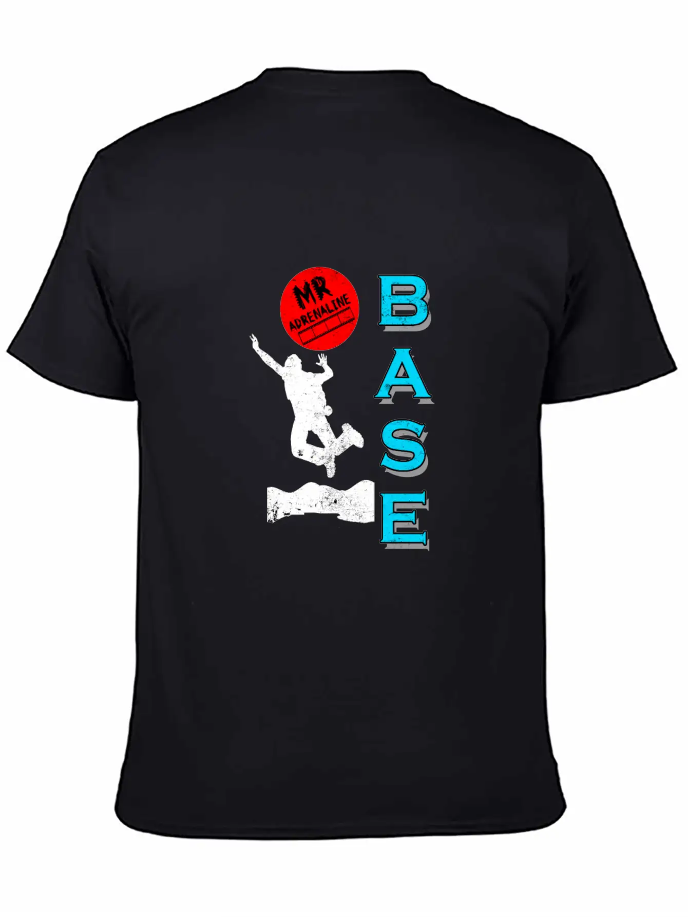 Base Jumping Jump Sky Diving Parachuting Fly Gift Essential Cotton Tee For Daily Outfits – Unisex Style