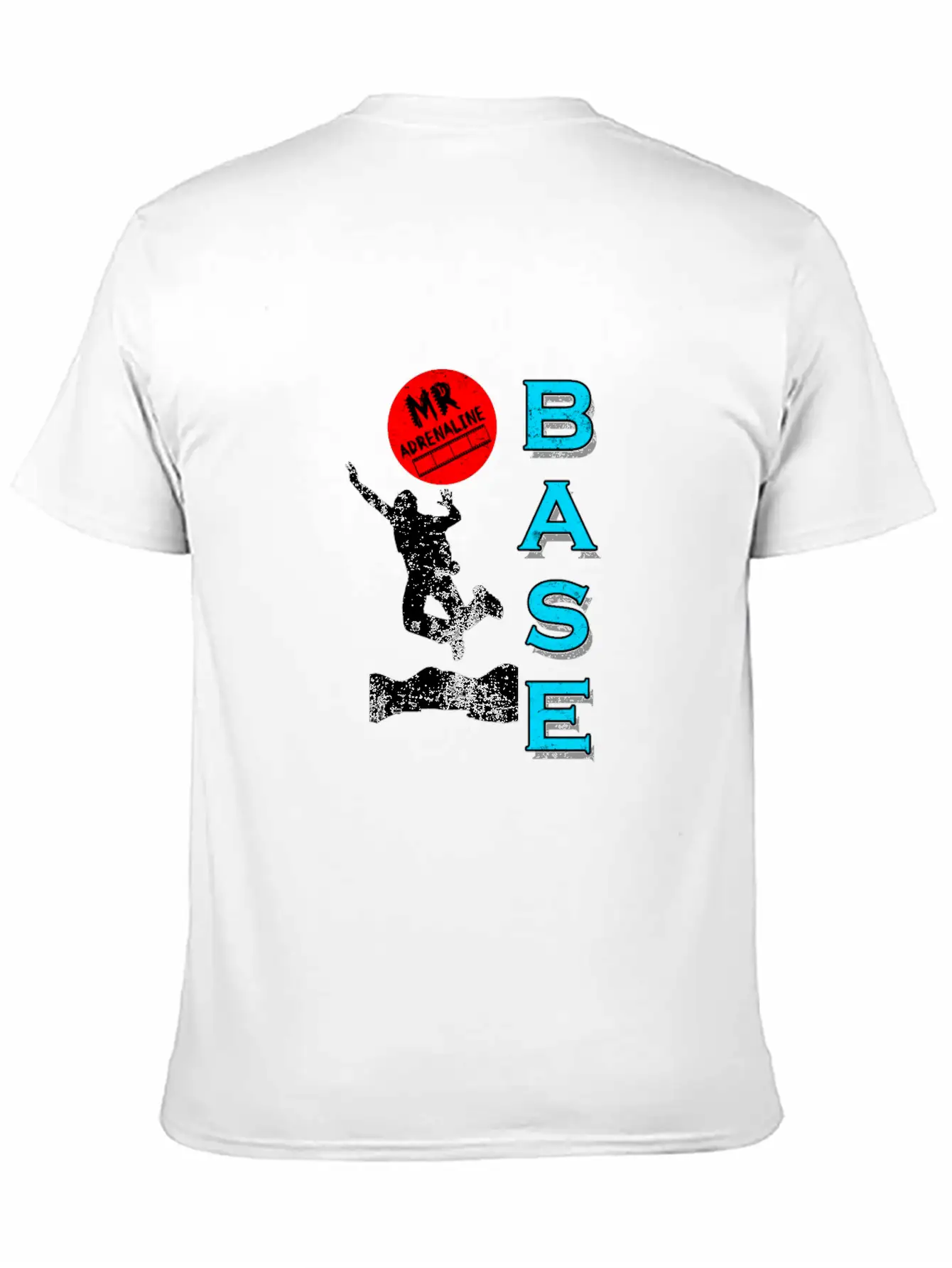 Base Jumping Jump Sky Diving Parachuting Fly Gift Essential Cotton Tee For Daily Outfits – Unisex Style