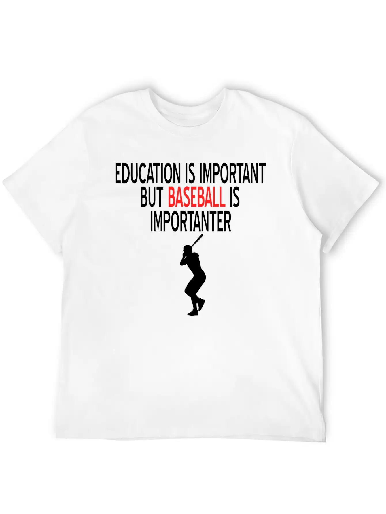 Baseball Bat Hibby Baseball Players Gift Idea Soft Cotton Short Sleeve Tee – Unisex Wardrobe Staple