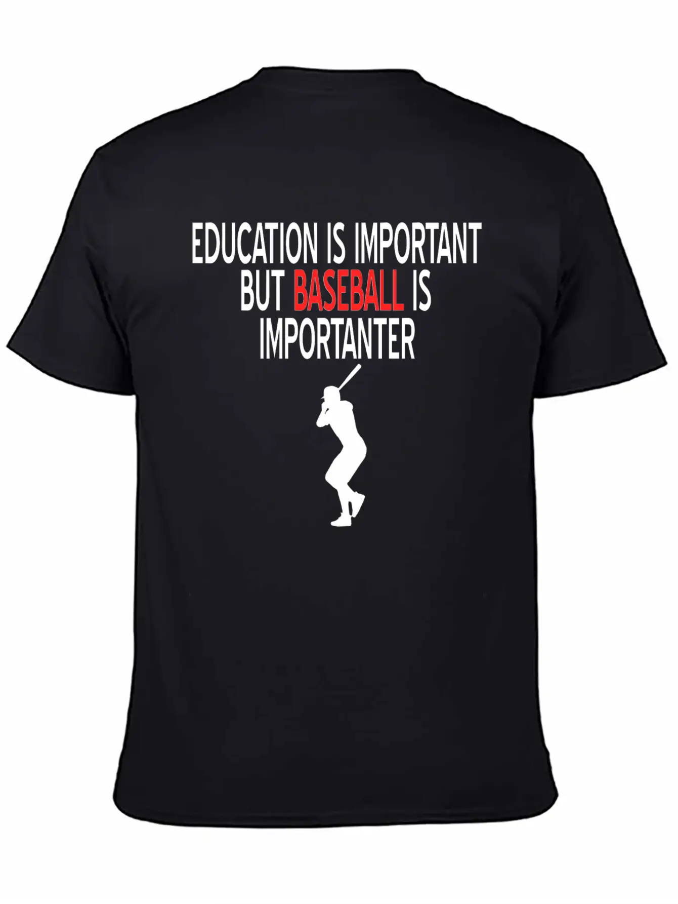 Baseball Bat Hibby Baseball Players Gift Idea Soft Cotton Short Sleeve Tee – Unisex Wardrobe Staple