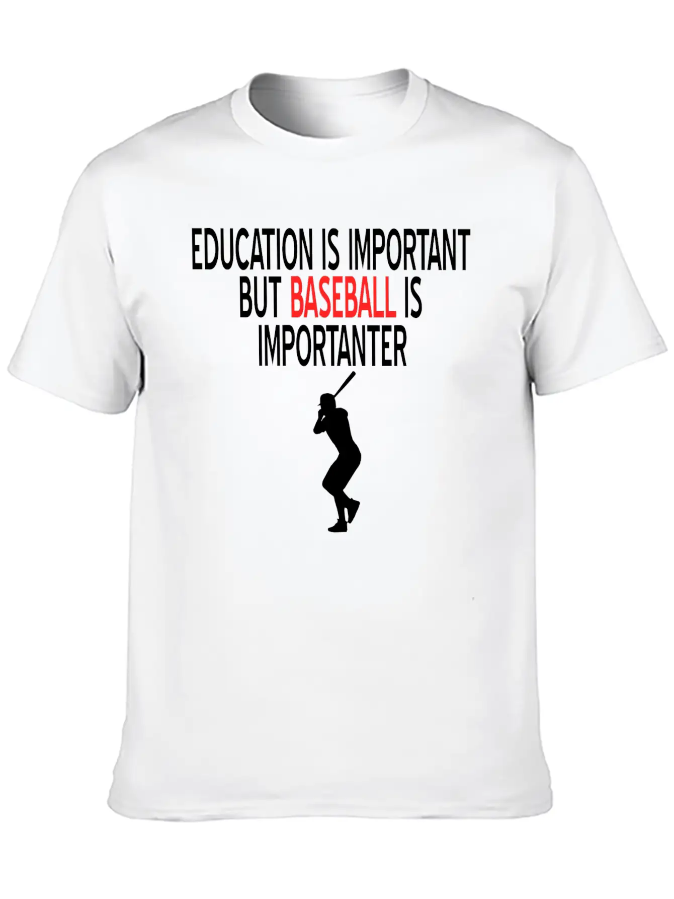 Baseball Bat Hibby Baseball Players Gift Idea Soft Cotton Short Sleeve Tee – Unisex Wardrobe Staple