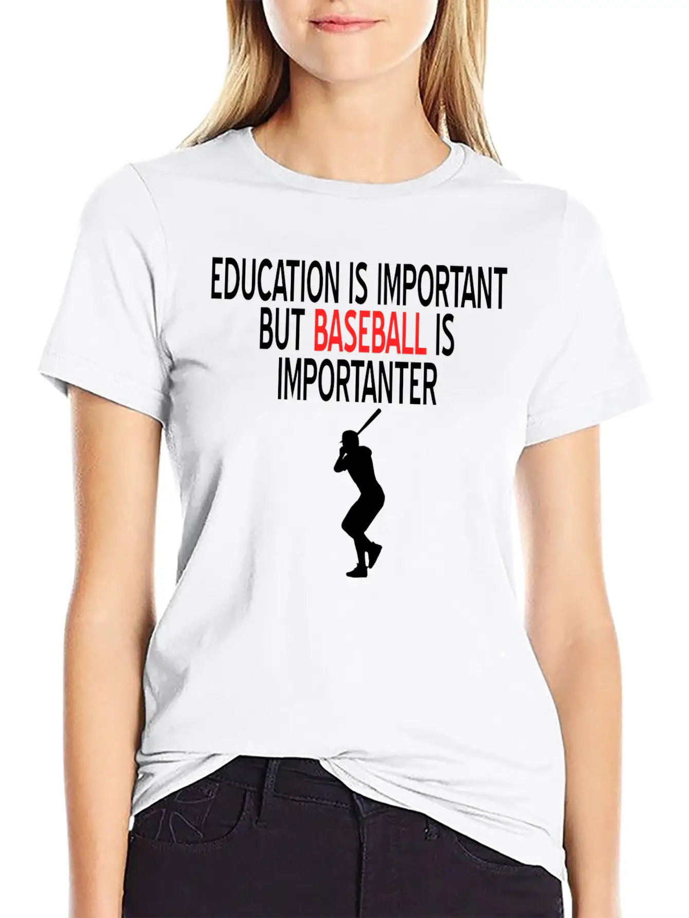 Baseball Bat Hibby Baseball Players Gift Idea Soft Cotton Short Sleeve Tee – Unisex Wardrobe Staple