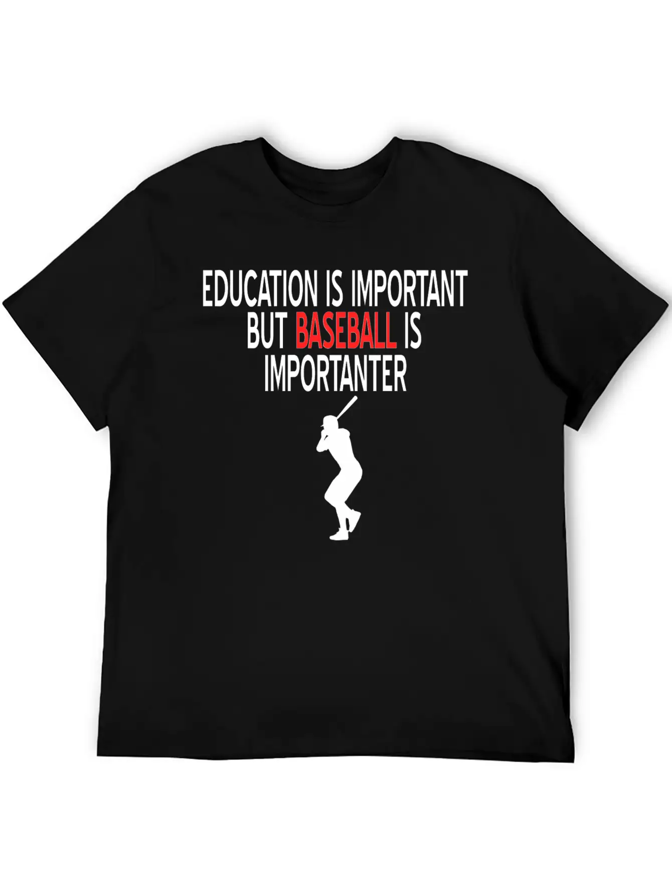 Baseball Bat Hibby Baseball Players Gift Idea Soft Cotton Short Sleeve Tee – Unisex Wardrobe Staple