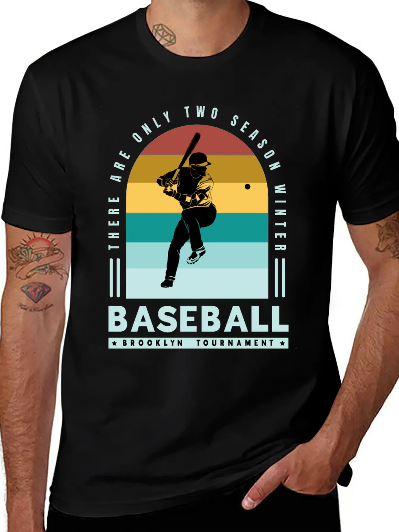 Baseball Brooklyn Basic Graphic T-Shirt – Daily Comfort In Soft Cotton