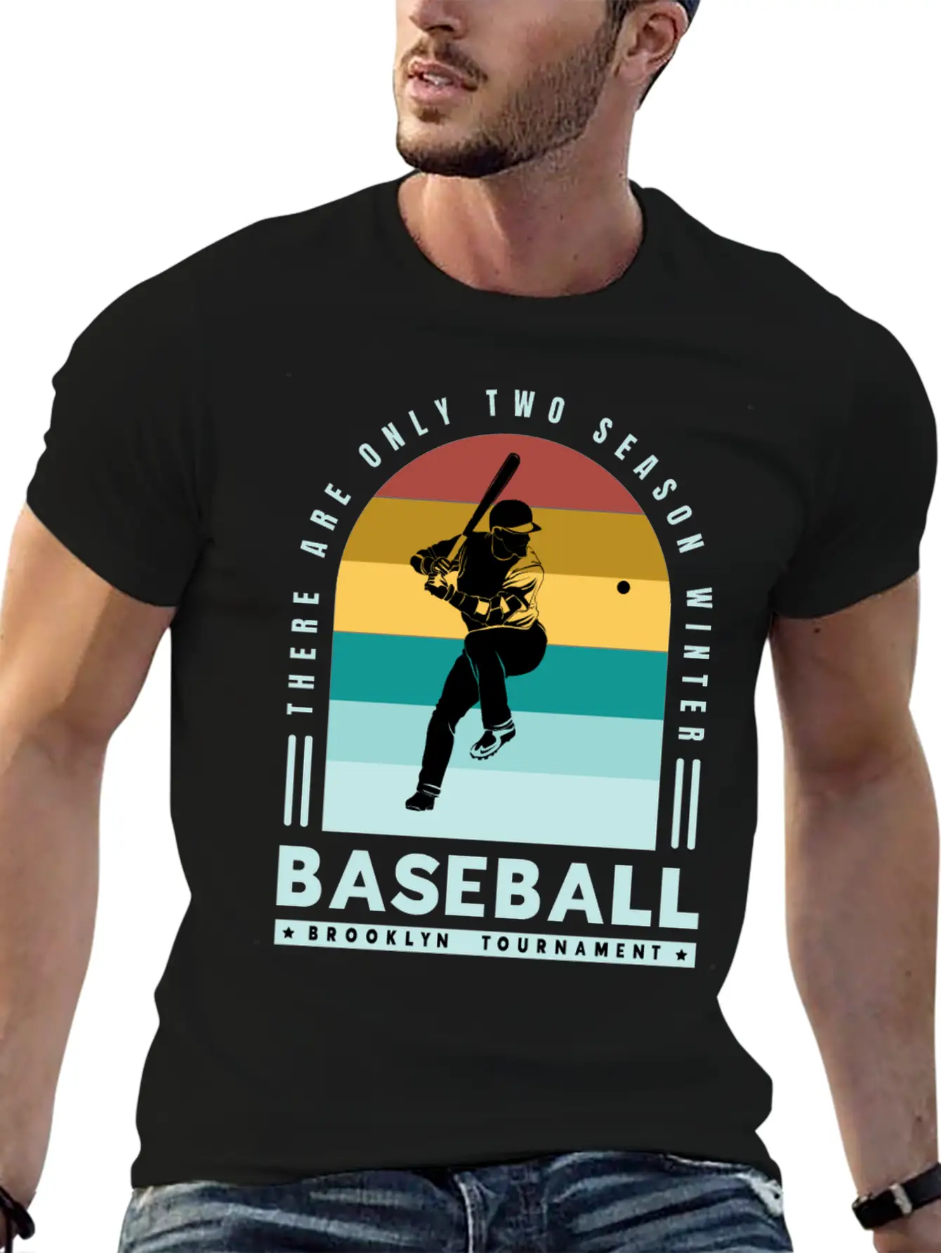 Baseball Brooklyn Basic Graphic T-Shirt – Daily Comfort In Soft Cotton