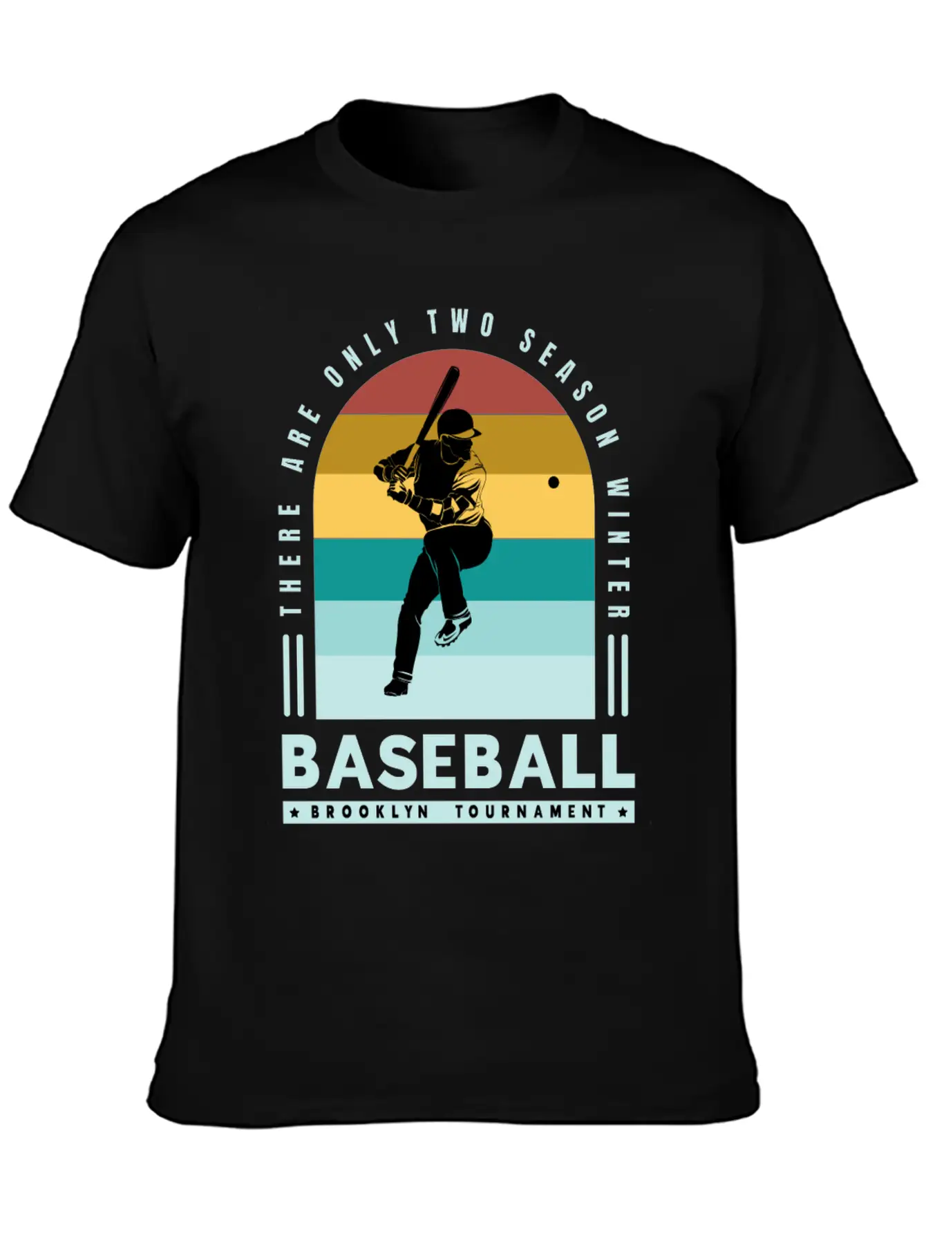 Baseball Brooklyn Basic Graphic T-Shirt – Daily Comfort In Soft Cotton