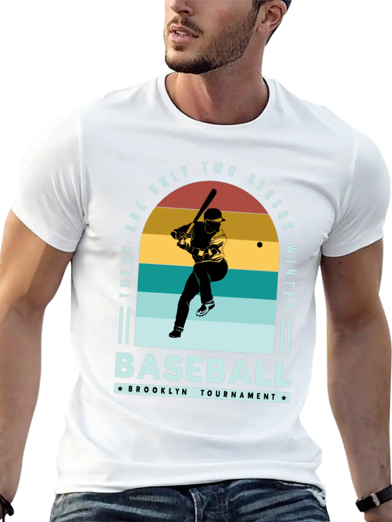 Baseball Brooklyn Basic Graphic T-Shirt – Daily Comfort In Soft Cotton