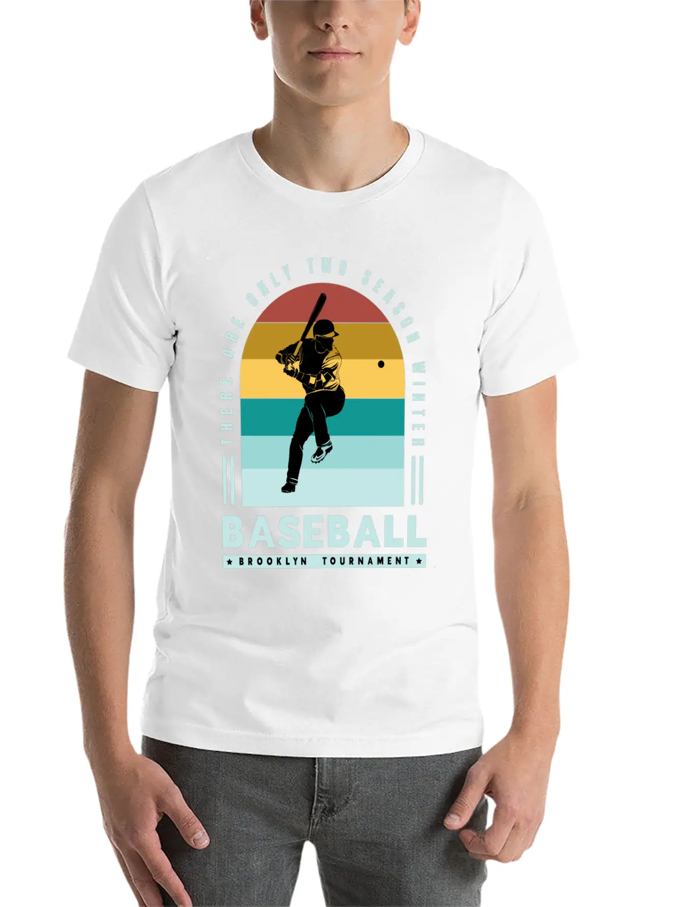 Baseball Brooklyn Basic Graphic T-Shirt – Daily Comfort In Soft Cotton