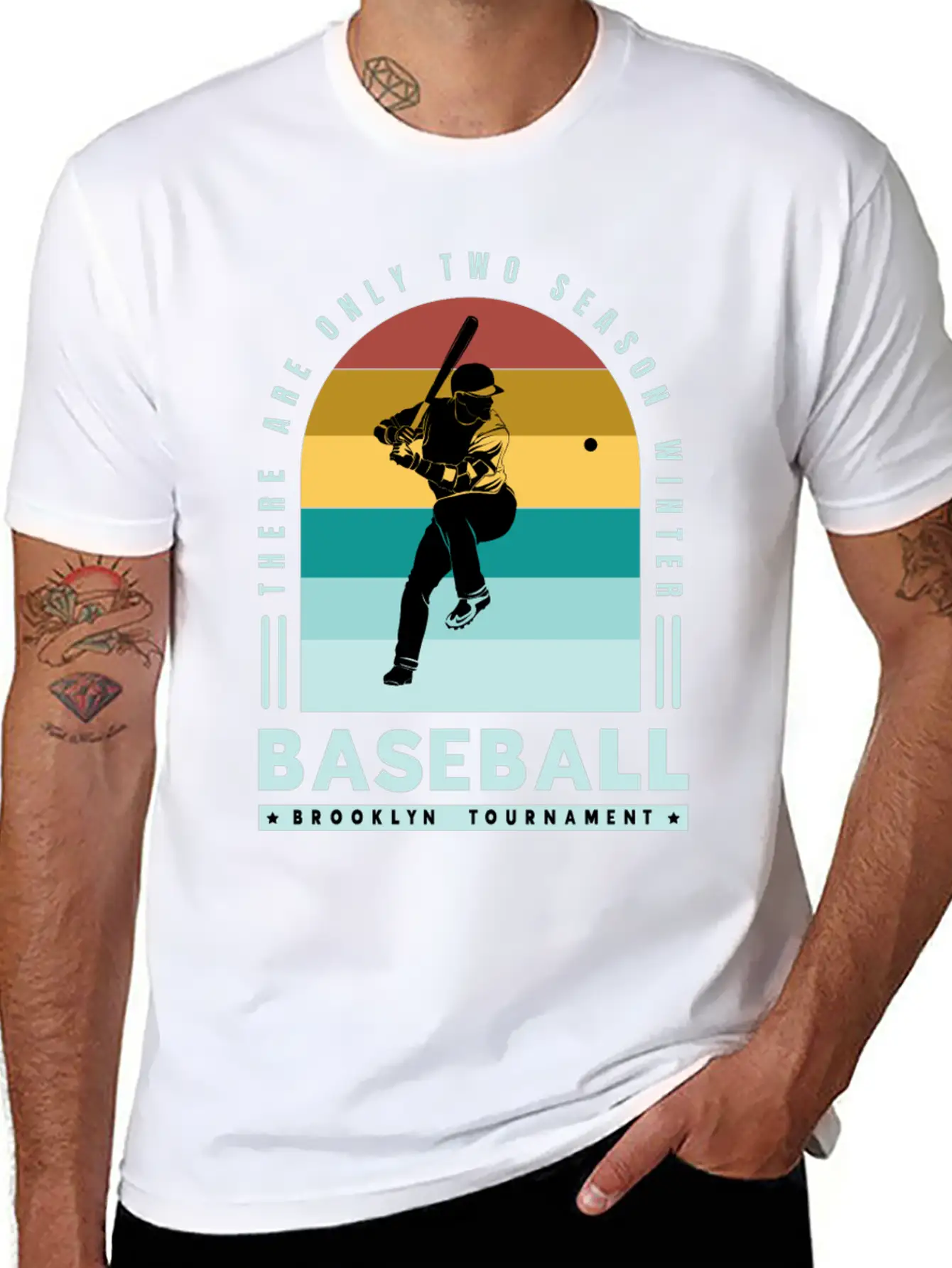 Baseball Brooklyn Basic Graphic T-Shirt – Daily Comfort In Soft Cotton